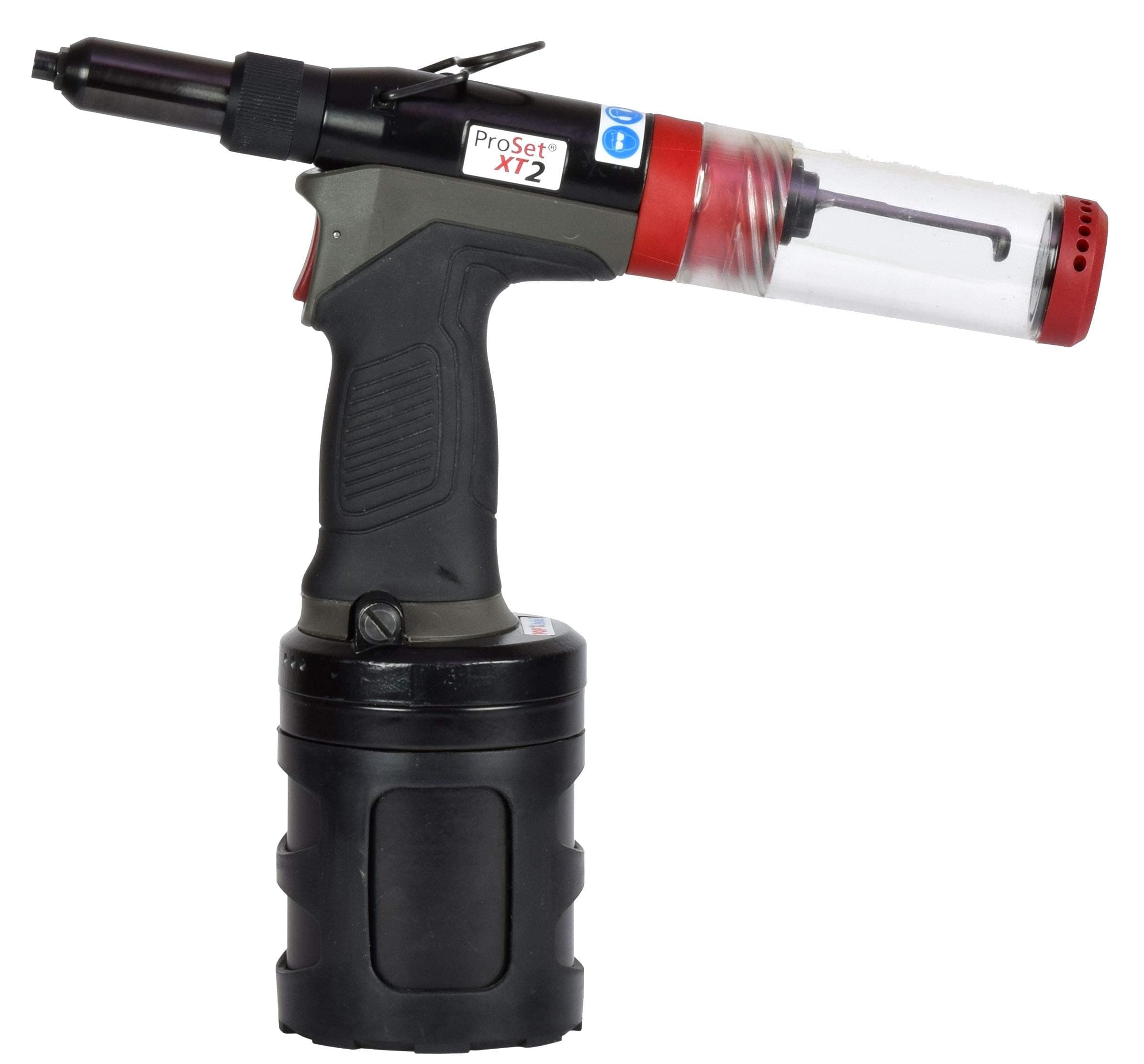 Hanson Rivet XT2 PROSET Air Hydraulic Blind Rivet Tool- For 1/8", 5/32" & 3/16" Dia. Blind Rivets in all materials. (76002-00003)