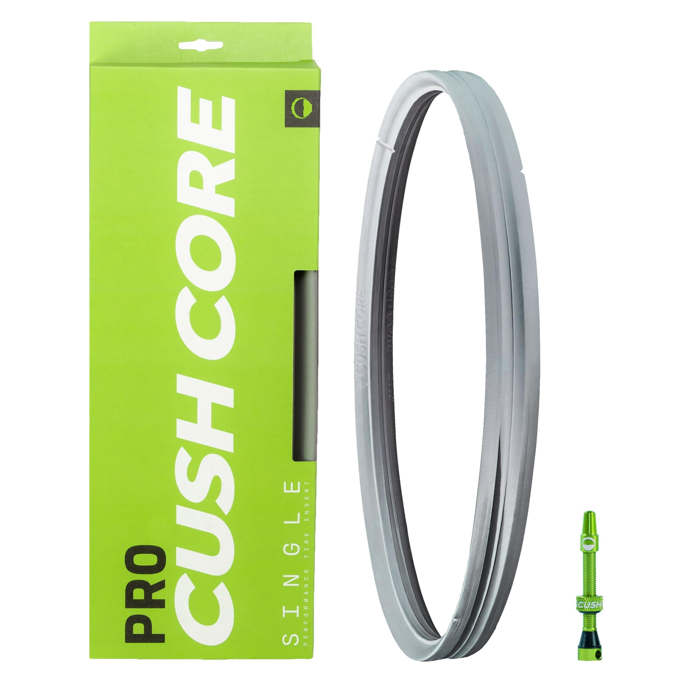 CushCore 29″ Pro MTB Tyre Inserts (Set of 2) – Tubeless Insert Kit for 29 Inch Mountain Bike Wheels – Full-Bike Rim Protection & Cornering Stability