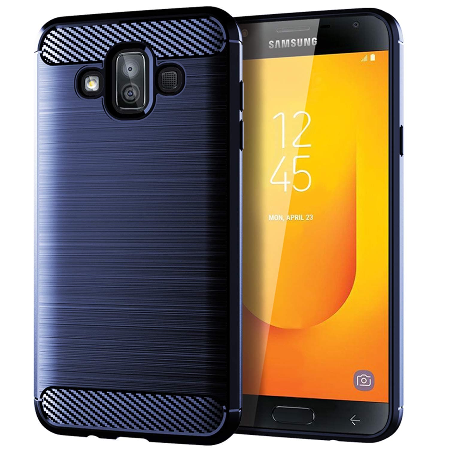 NEKOYA Samsung Galaxy J7 Duo case,Soft Feeling Full Protective Anti-Scratch&Fingerprint + Scratch Resistant Fit Mobile Phone Case Cover for Samsung Galaxy J7 Duo