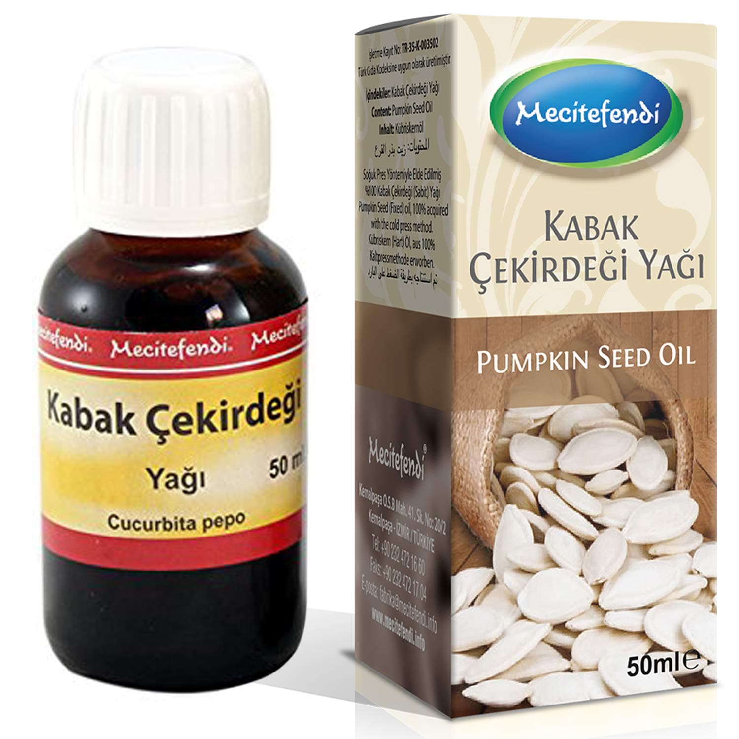 Mecitefendi Pumpkin seed oil (cucurbita pepo) 50ml