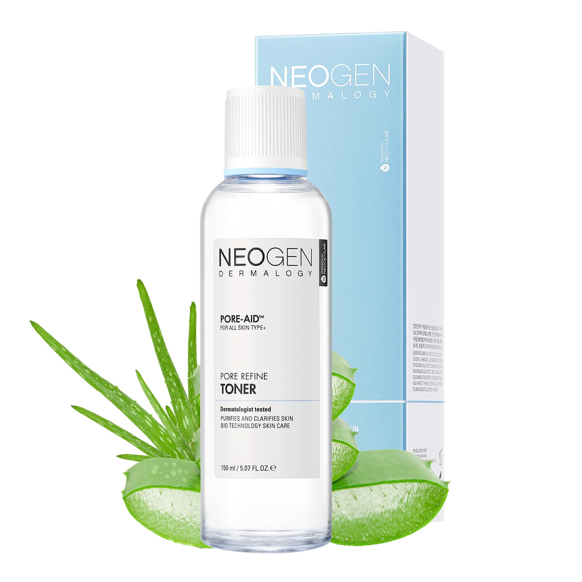 DERMALOGY by NEOGENLAB Pore Reducing Toner & Serum - Minimizes Large Pores and Helps Balance Oil & Moisture Levels (Pore Refine Line)