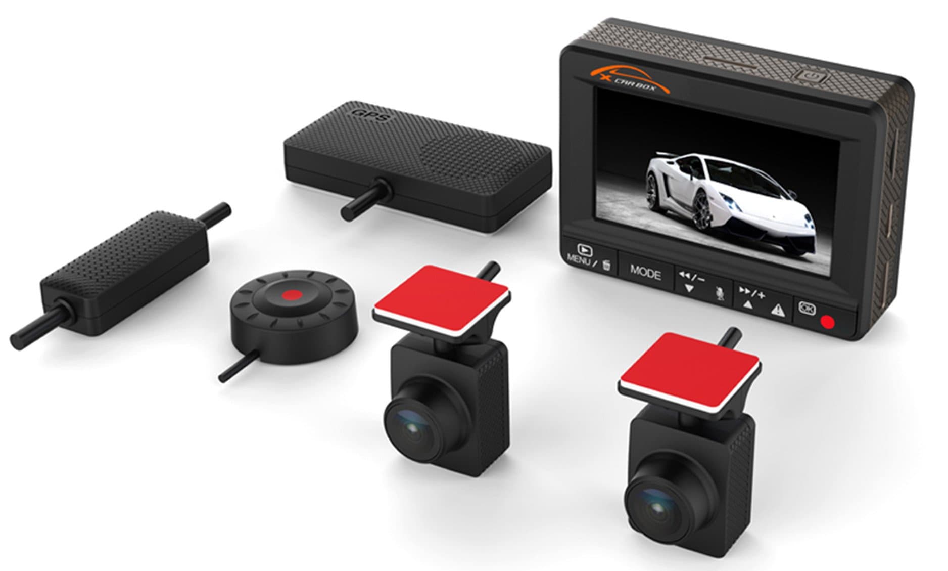 KOONLUNG Mini K1S 1080P Car DVR Dash Camcorder ,160° Wide Viewing Angle 2." Screen Car Video , HDR Night Vision Car Video Record, Road Camera Recorder ,Dual Camera Car Driving Records.And Free Offer 64GB Memory Card