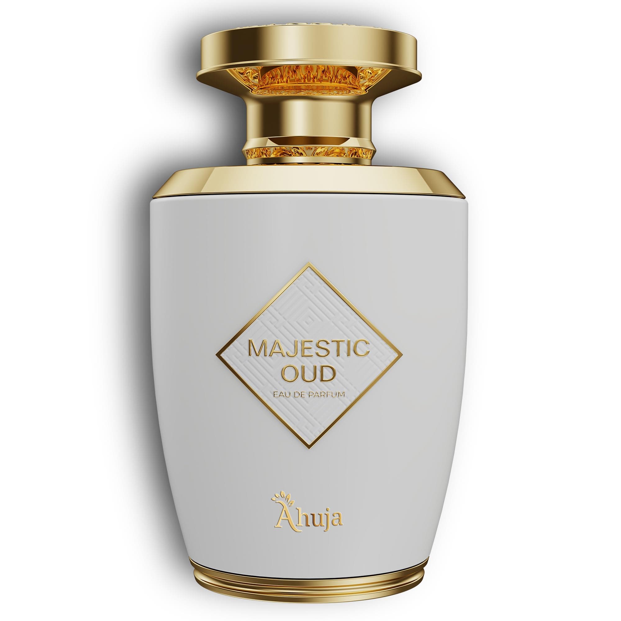 Majestic Oud Eau De Parfum 3.4 fl oz – Unisex Perfume for Men & Women, Long Lasting Luxury Fragrance with Oud, Vanilla, Raspberry, Rose, Peony, Patchouli & Woody Notes – Elegant Gift Scent