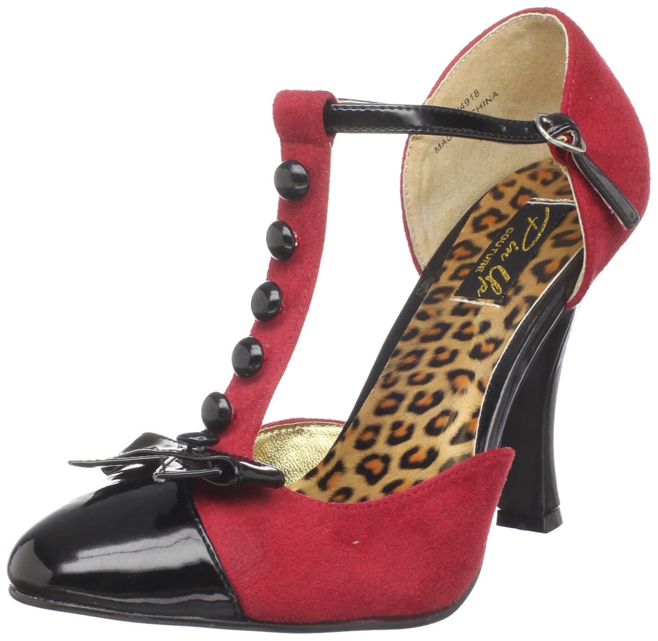 Smitten-10, Women's T-Bar Pumps