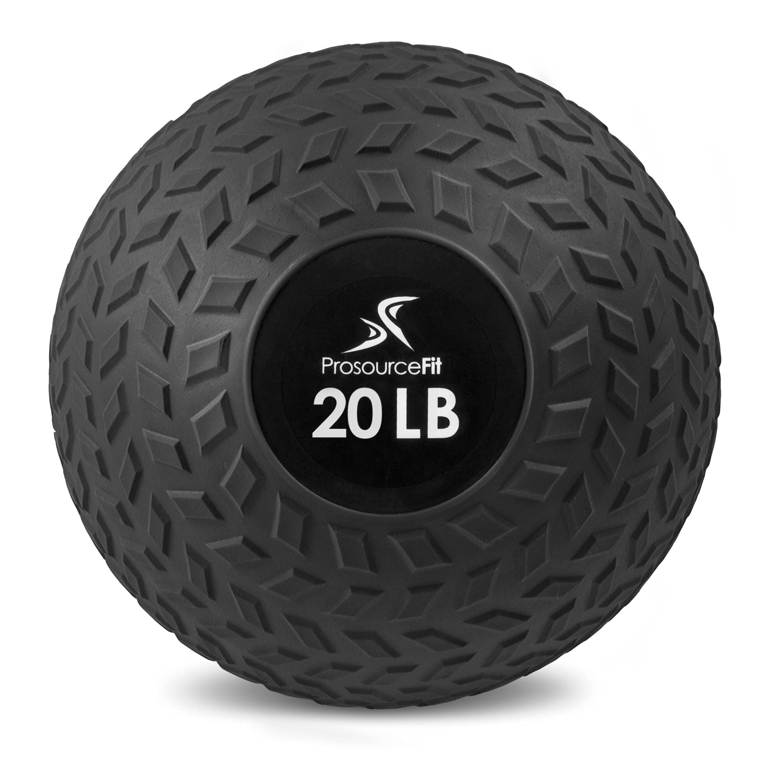 Slam Medicine Balls 5, 10, 15, 20, 25, 30, 50lbs Smooth and Tread Textured Grip Dead Weight Balls for Strength and Conditioning Exercises, Cardio and Core Workouts