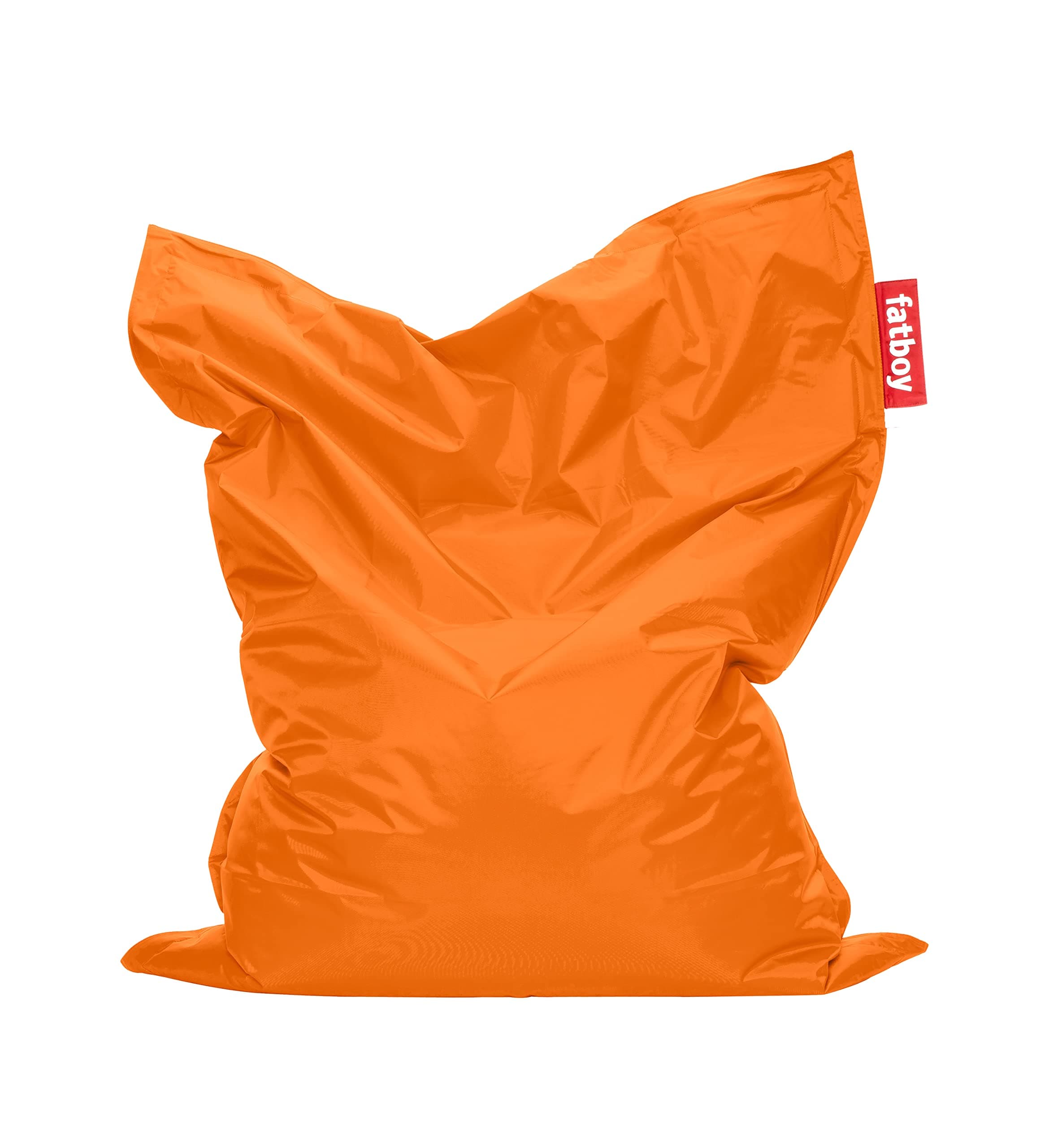 Original Slim Nylon Bean Bag Chair, Orange Bitters