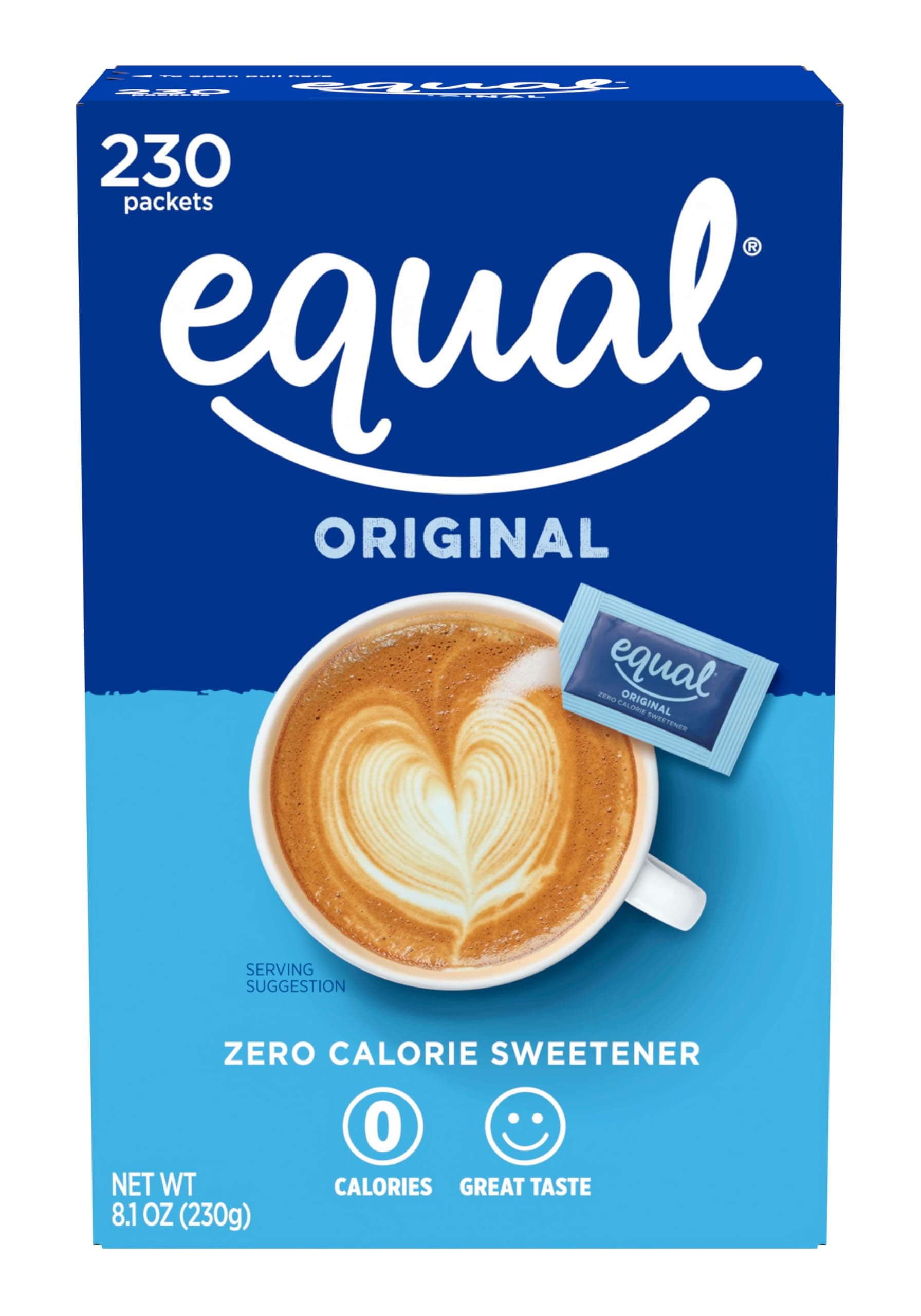 Equal 甘味料、パック、230 CT