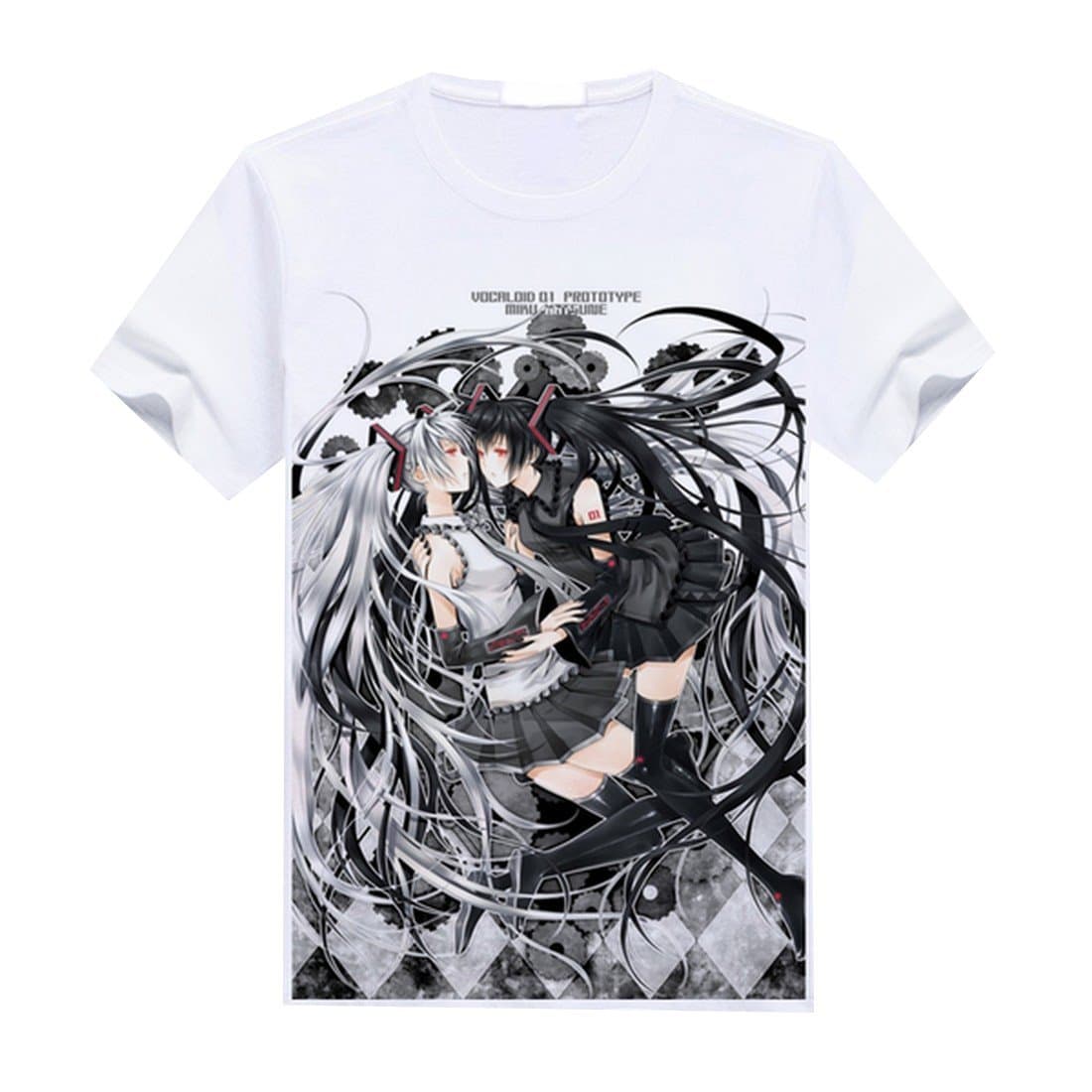 VOCALOID 2 Miku Hatsune Short Sleeves Tee T-Shirt