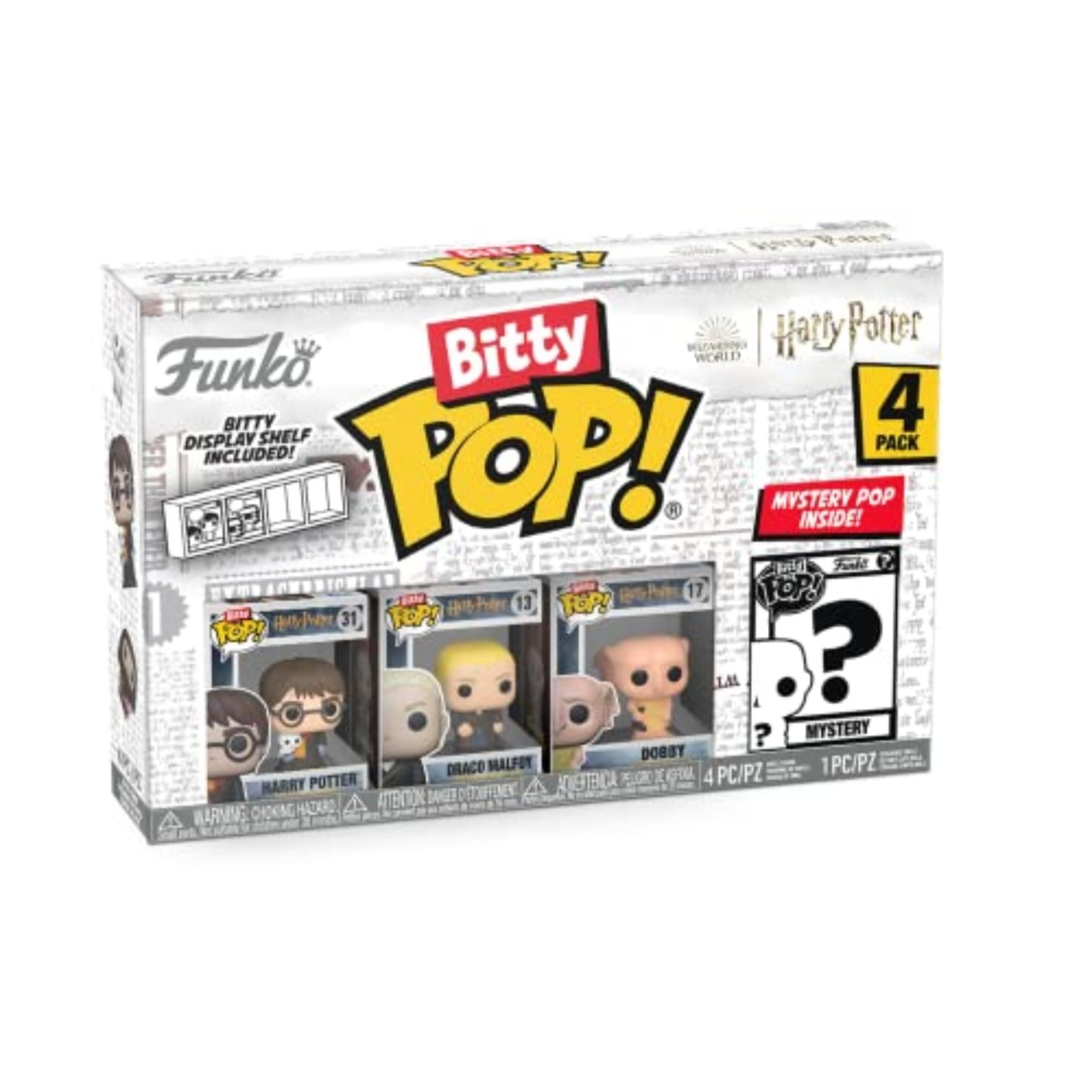 Bitty Pop! Funko Bitty Pop Harry Potter Set of 4 Figures