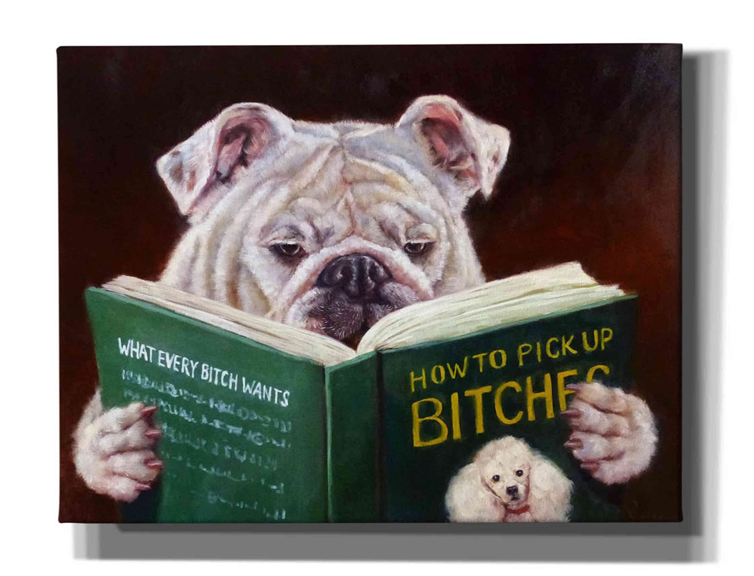 Epic Graffiti 'Casanova' by Lucia Heffernan, Canvas Wall Art, 34"x26"