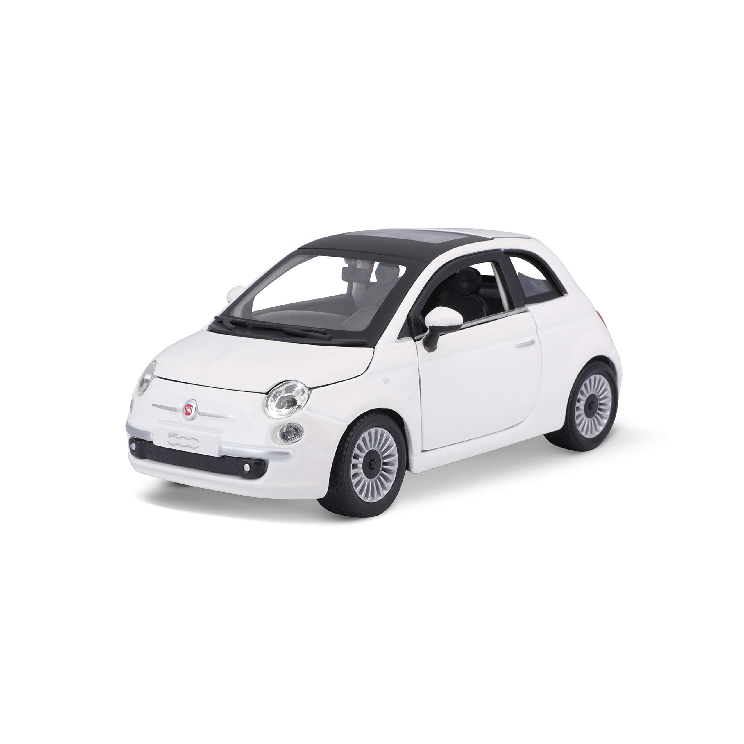 Bburago 1:24 Scale Die-cast Model Car, Fiat 500 2007, Classic, Unisex, Model Car Collectors and Enthusiasts