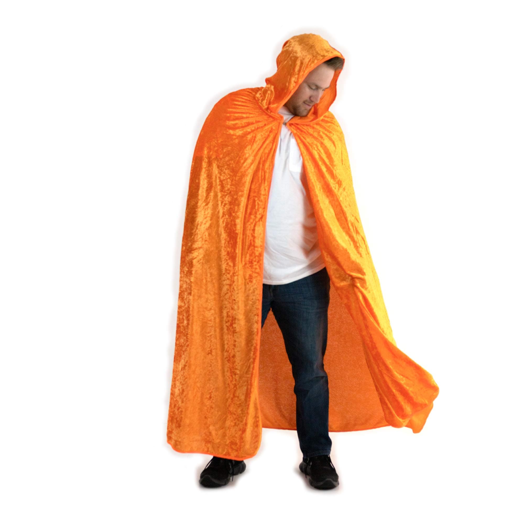 EverfanHooded Cape for Adults | Men's Cloak with Hood for Halloween Cosplay Costume