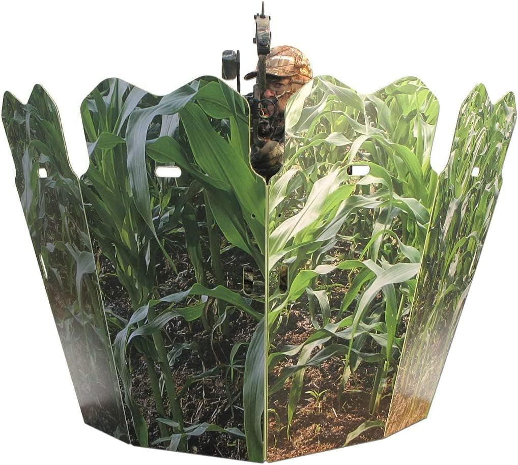 GhostBlind Ground Hunting Blind with Mirrored Panels, Ideal for Turkey and Deer Hunting