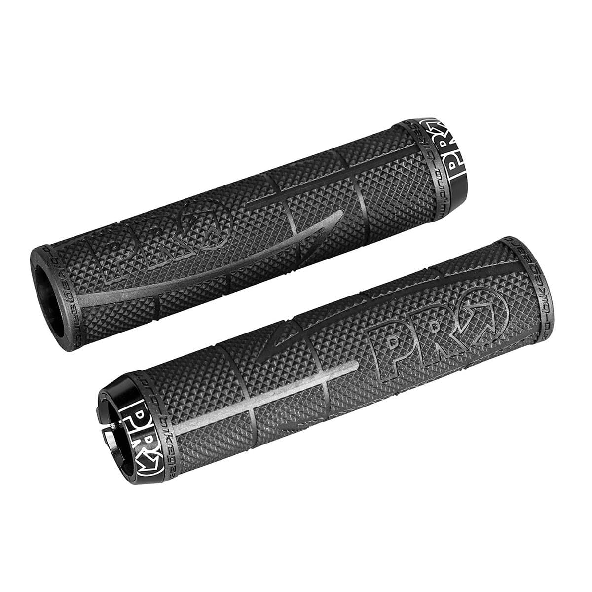 SHIMANOPRO Lock On Race Mountain Bicycle Grips (Black - 130 x 32mm)