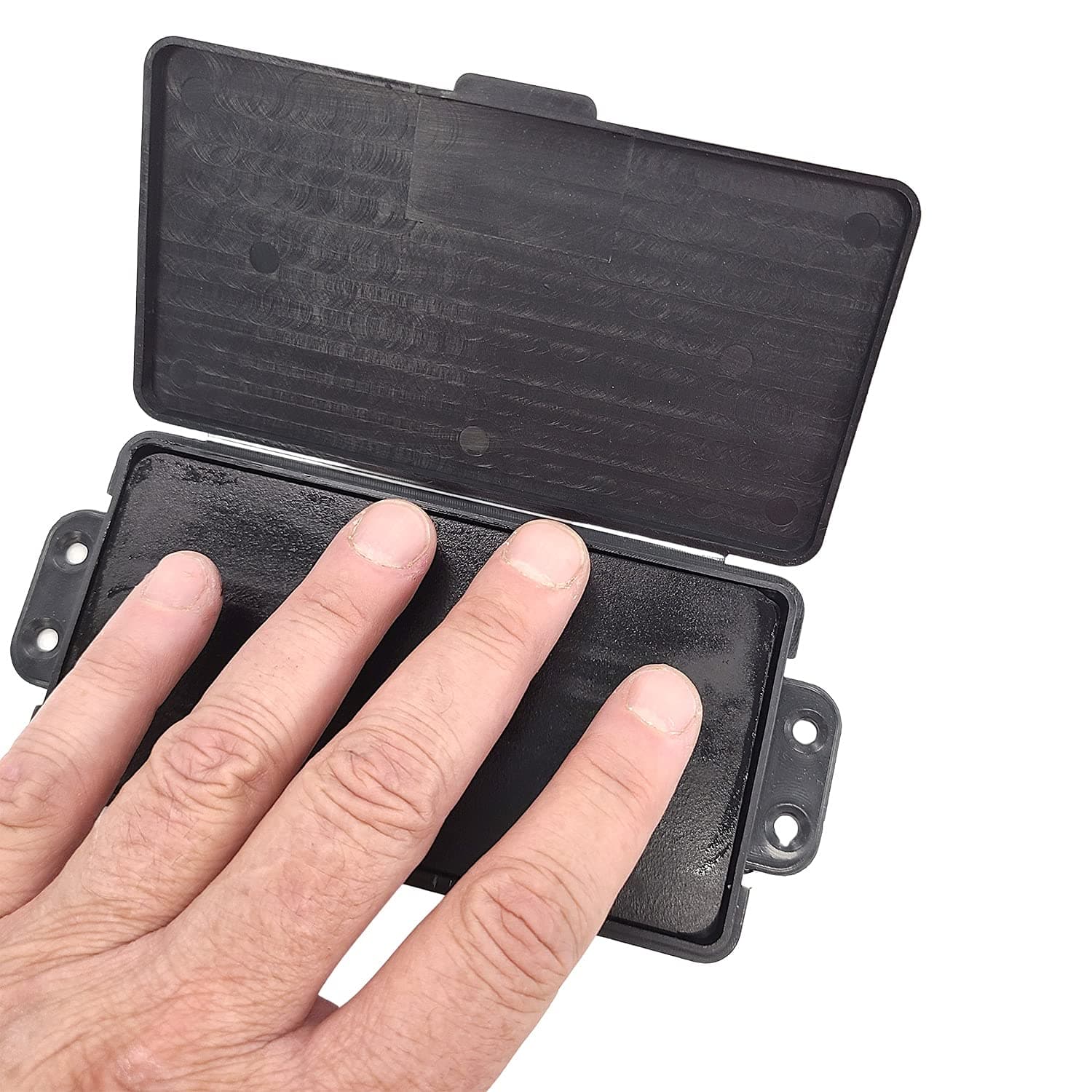 Crime Scene Bureau Fingerprint Ink Pad, 5.25 x 2.75 inches - XL Size