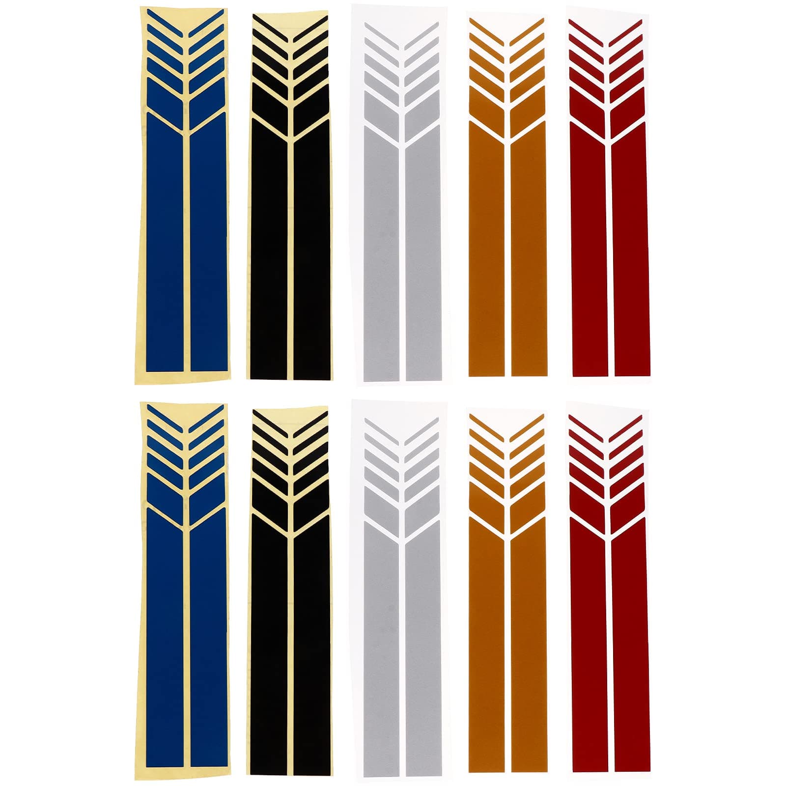 10 Pairs Fashion Premium Durable Concise Personalized Car Stickers Pet Car Sticker