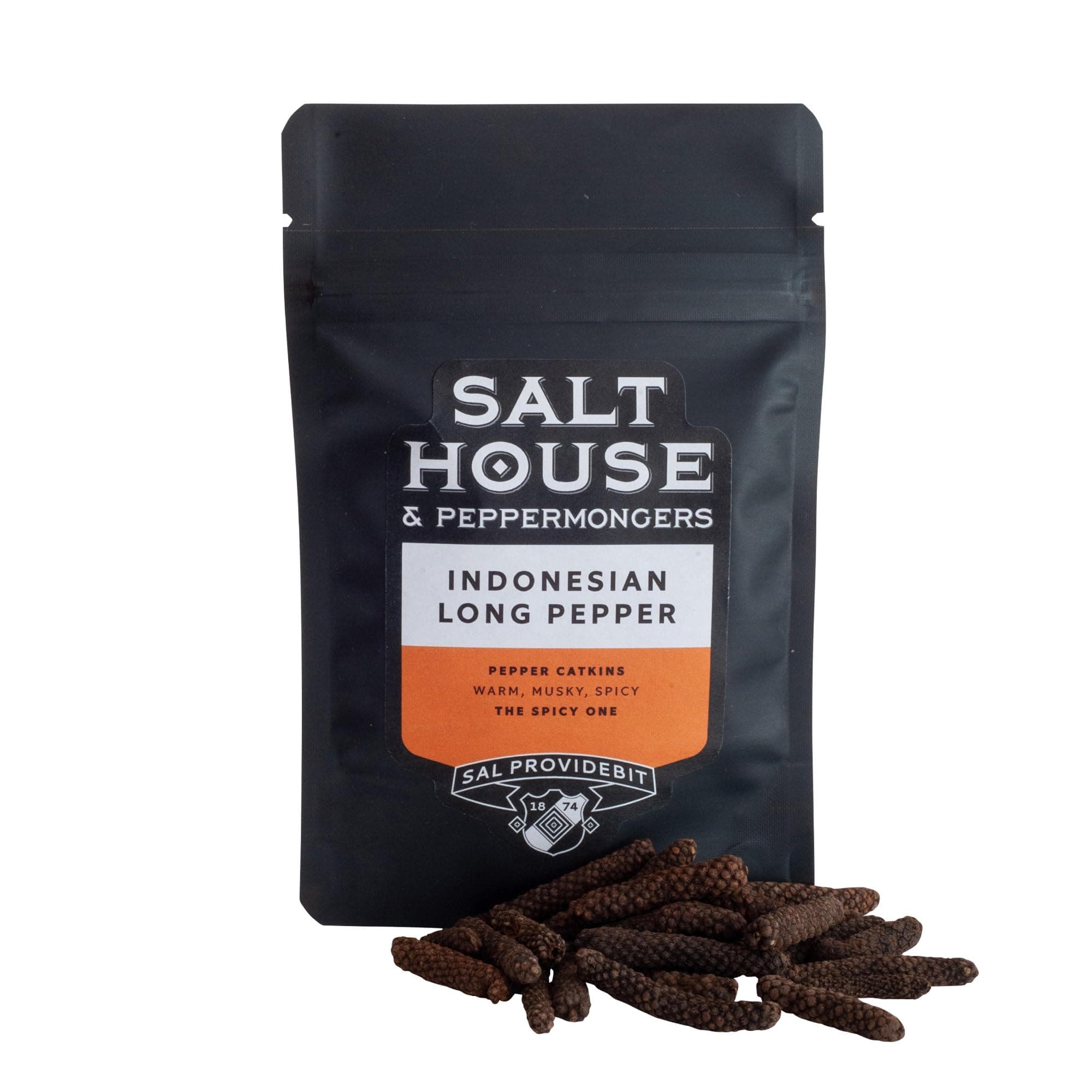 Long Pepper Indonesian Gourmet Whole Peppercorns Piper Retrofractum 46g