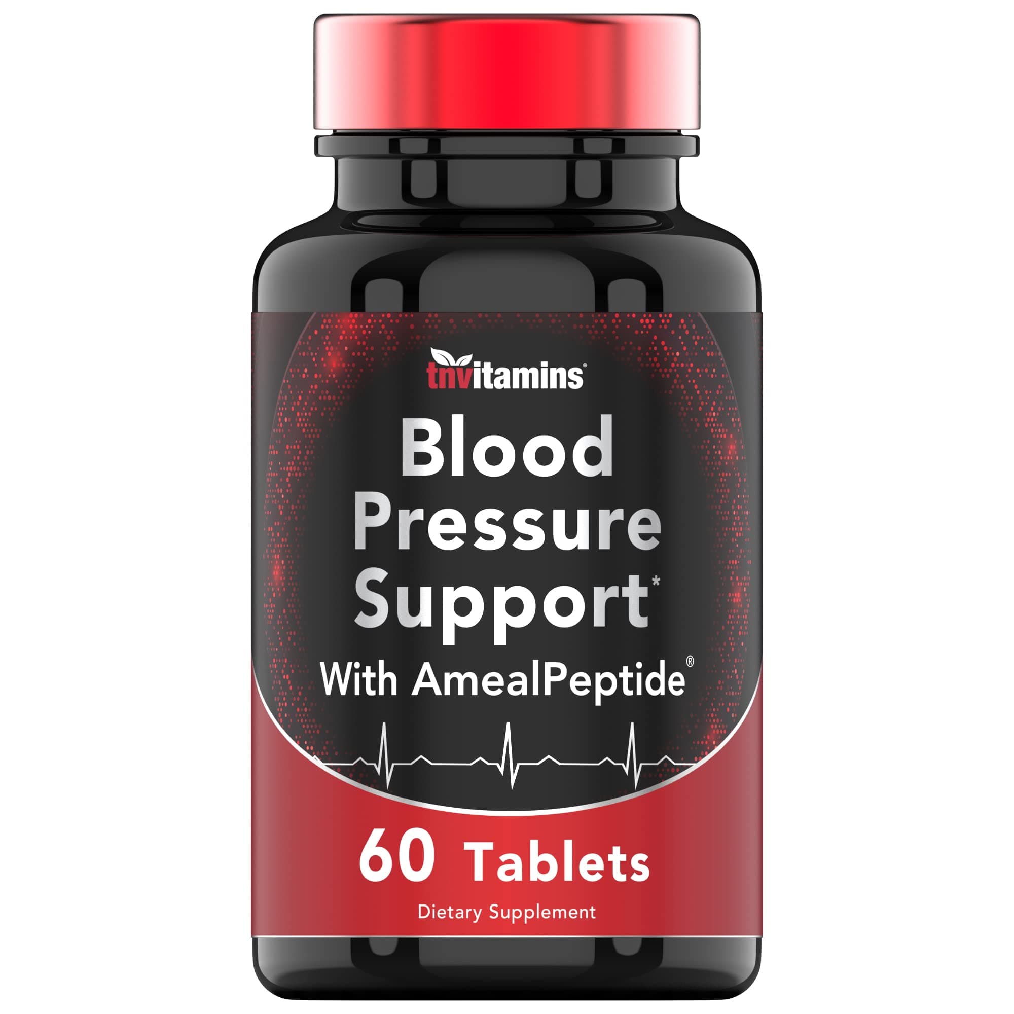 - tnvitamins Blood Pressure Support with AmealPeptide® (60 Tablets)