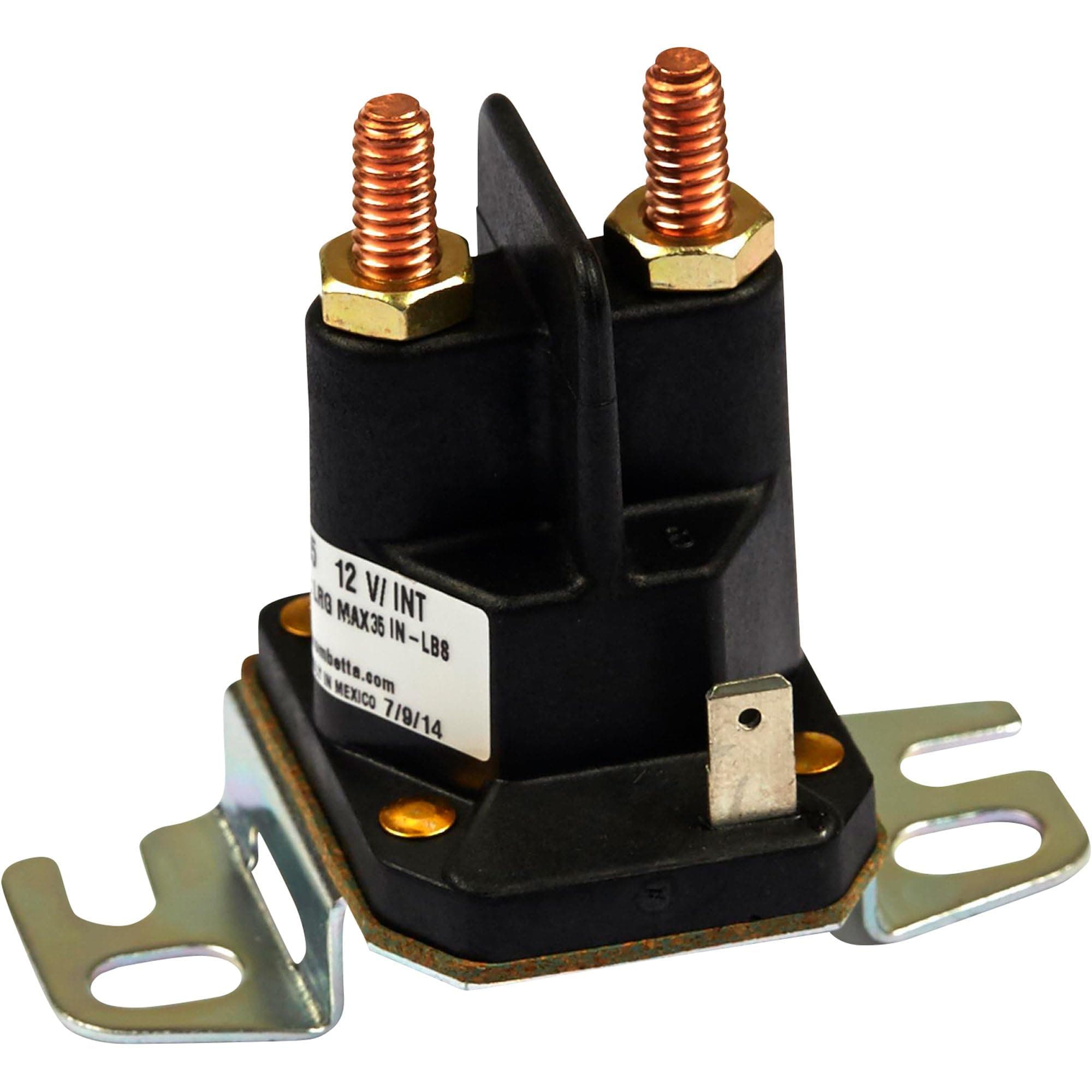 Briggs & Stratton 691656 Starter Solenoid Replaces 691656 555375GS 790951, Black, 3.15 Inch