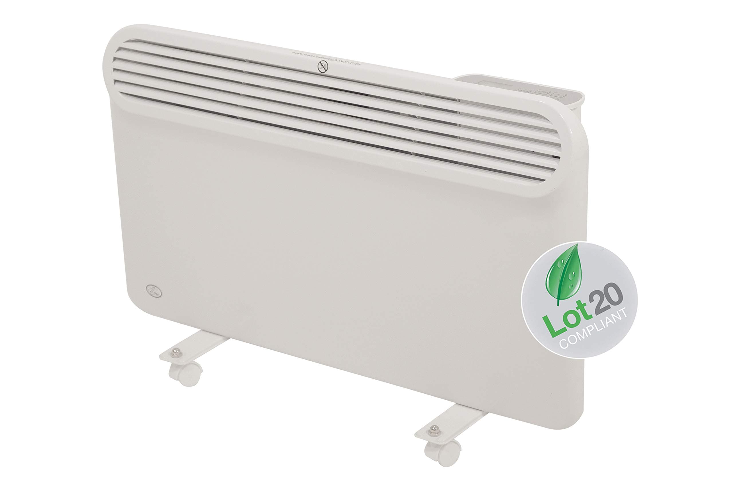Prem-i-air Slimline, Wall and Floor Mounting Programmable Panel Heater With Silent Operation (Lot 20 Compliant) 0.5 kW