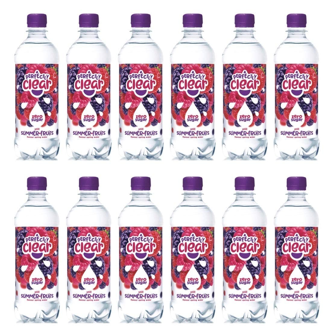 Perfectly Clear Still Summer Fruits Flavoured Water 500ml x 12