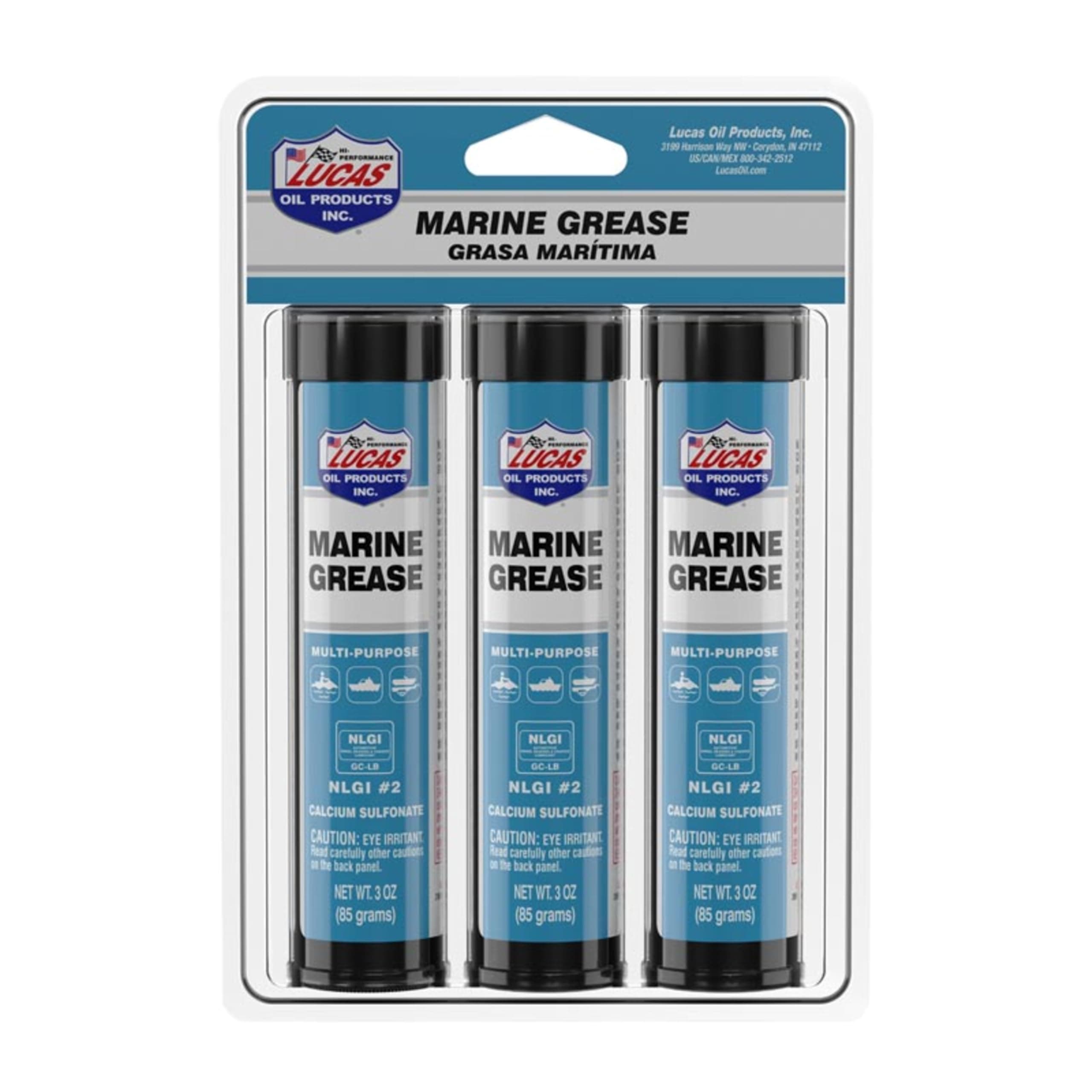 Lucas Oil 10682 Marine Grease 3 Ounce Combo Pack