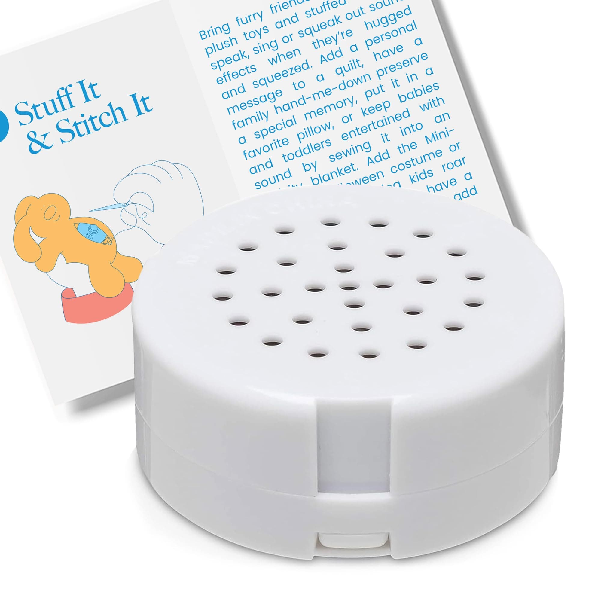 VoiceGift Multi-Message Voice Recorder for Any Occasion and Gift (50 Pieces | 60 Seconds - Voice Recorder | White)