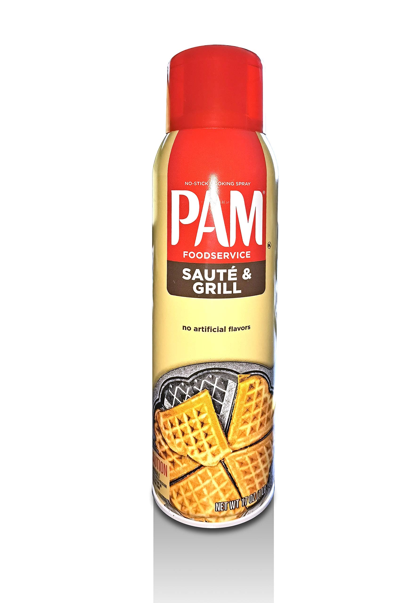 Pam Saute and Grill Spray, 17 Ounce (Pack of 6)