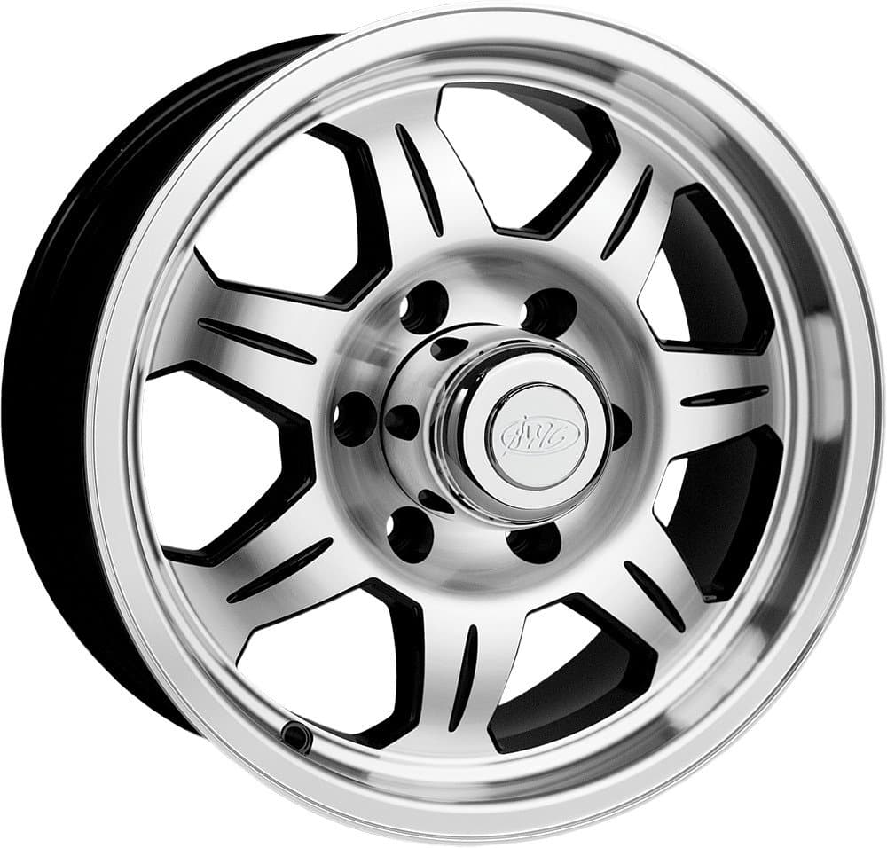 Raceline 870 13 Machined Wheel/Rim 5x4.5 with a 0mm Offset and a 81.03 Hub Bore. Partnumber 870-34512