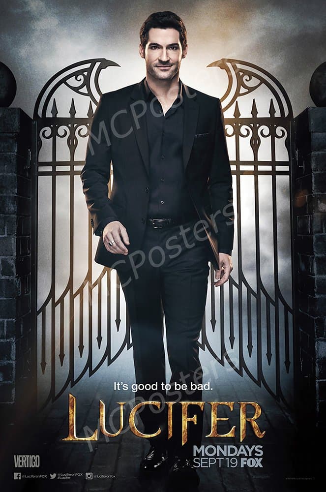 MCPosters Lucifer TV Show Series Poster GLOSSY FINISH - TVS621 (24" x 36" (61cm x 91.5cm))
