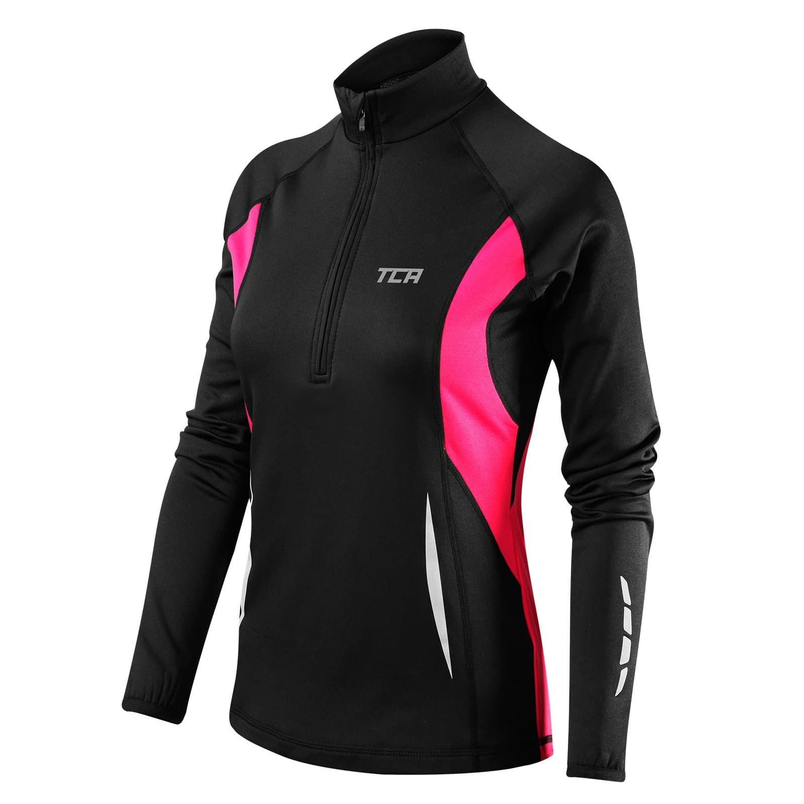 Women's Winter Run Half-Zip Long Sleeve Running Top