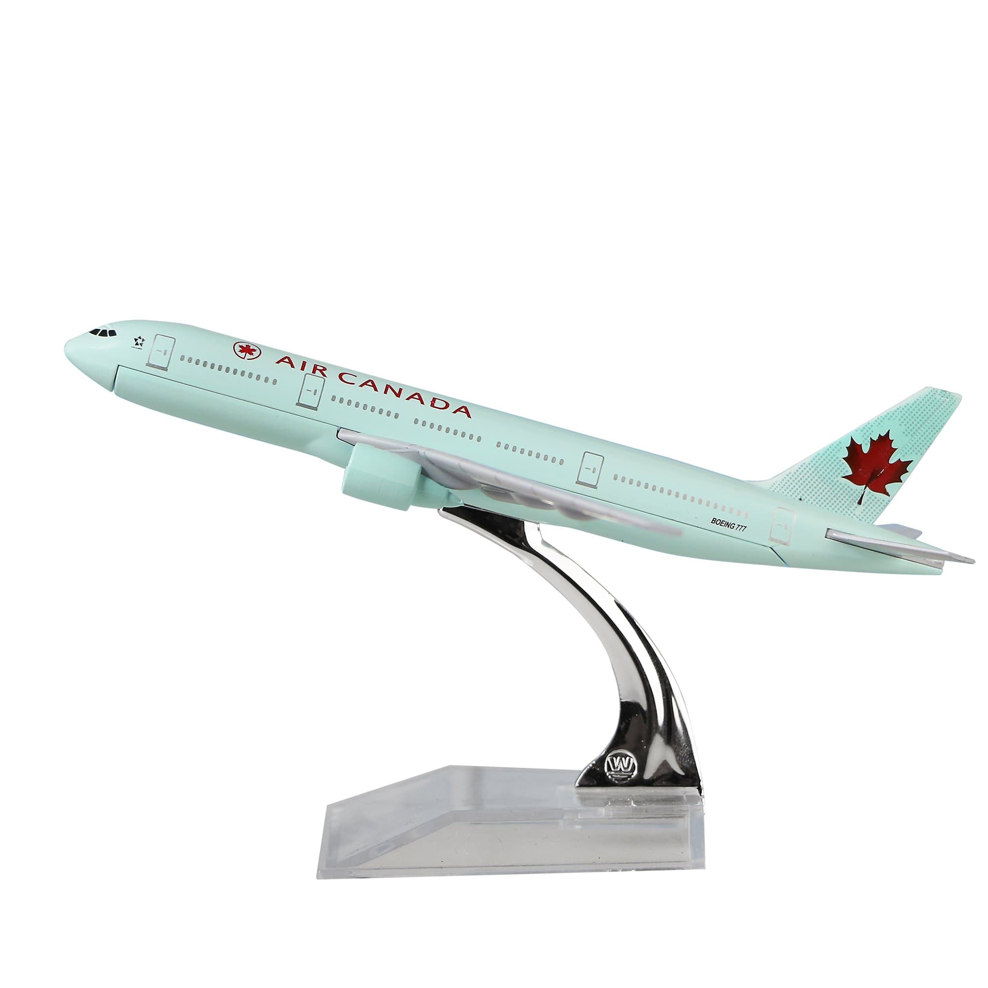 24-Hours Air Canada Boeing 777 Plane Model Alloy Metal Model Airplane Souvenir Model Aircraft Collection