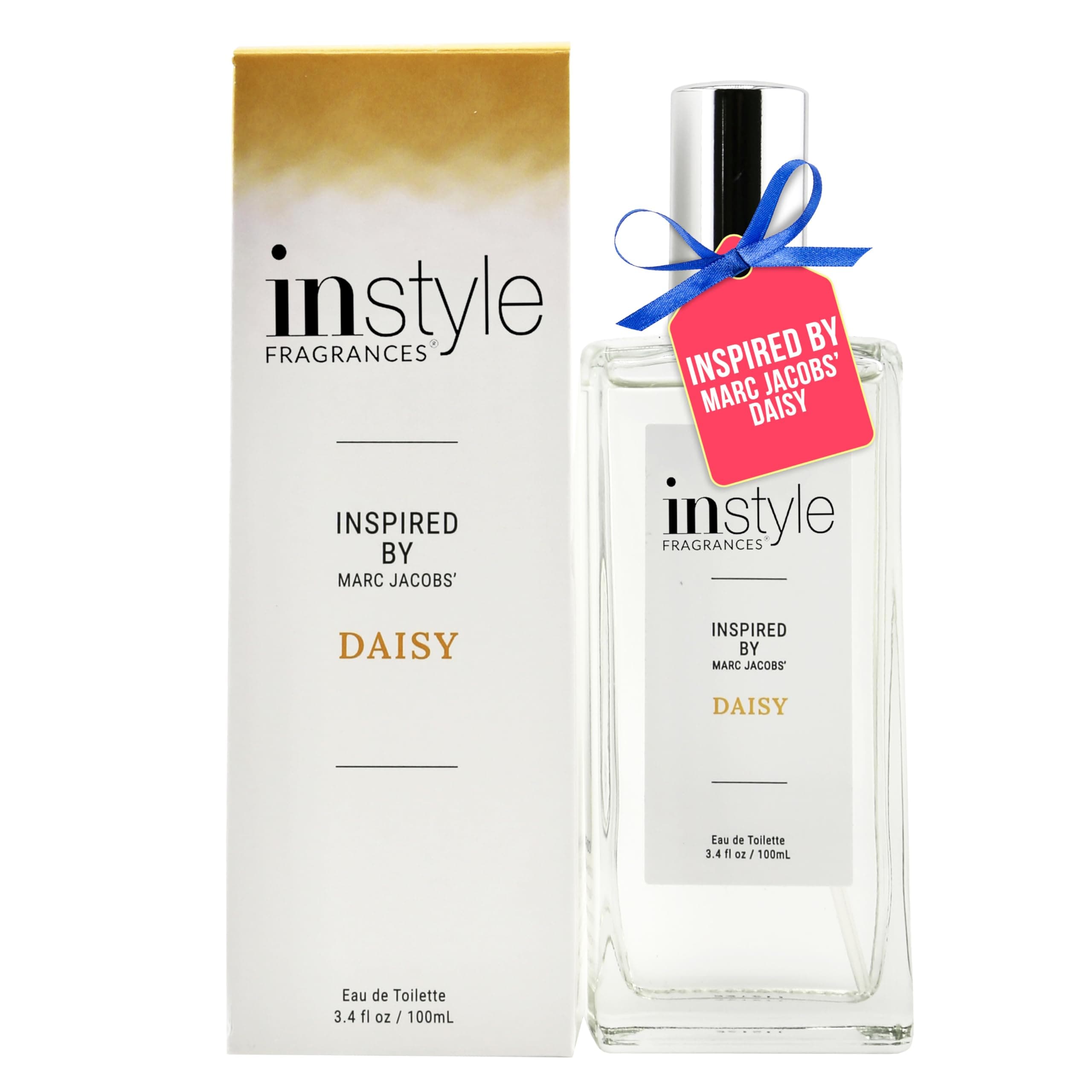 | Inspired by Marc Jacobs' Daisy | Women’s Eau de Toilette | Vegan, Paraben & Phthalate Free | Never Tested on Animals | 3.4 Fl Oz