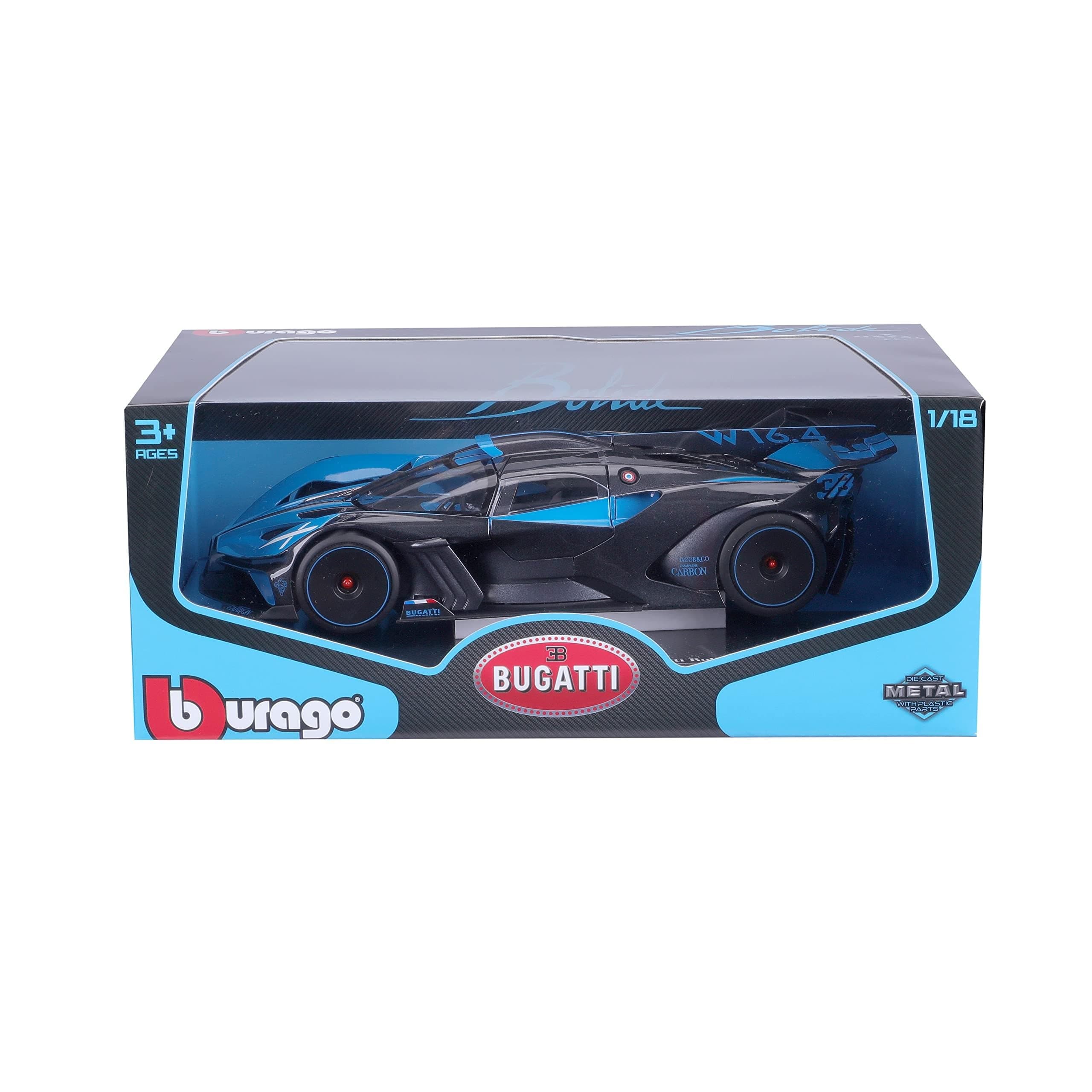 1:18 Bugatti Bolide, Blue