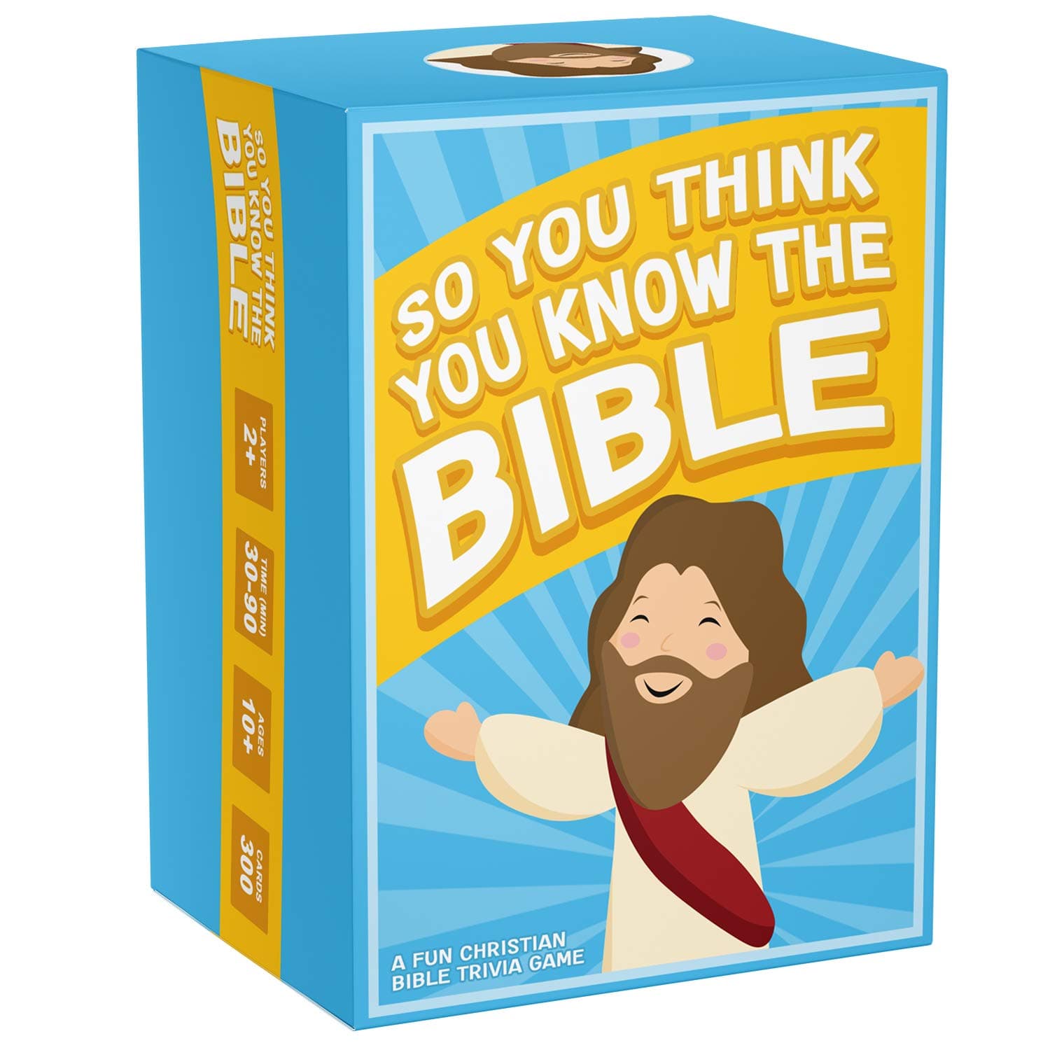 So You Think You Know The Bible, A Fun Bible Trivia Game for Families, Fellowships and Bible Study - A Great Christian Gift