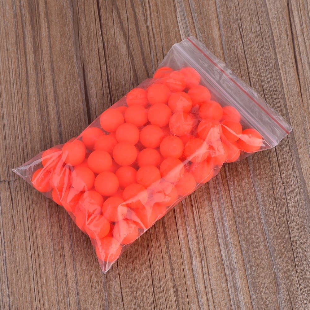 Foam Fishing Floats, 100Pcs Fishing Strike Indicator High Density EPS Foam for Big Fish for Fishing Enthusiasts for Fishing(6#)