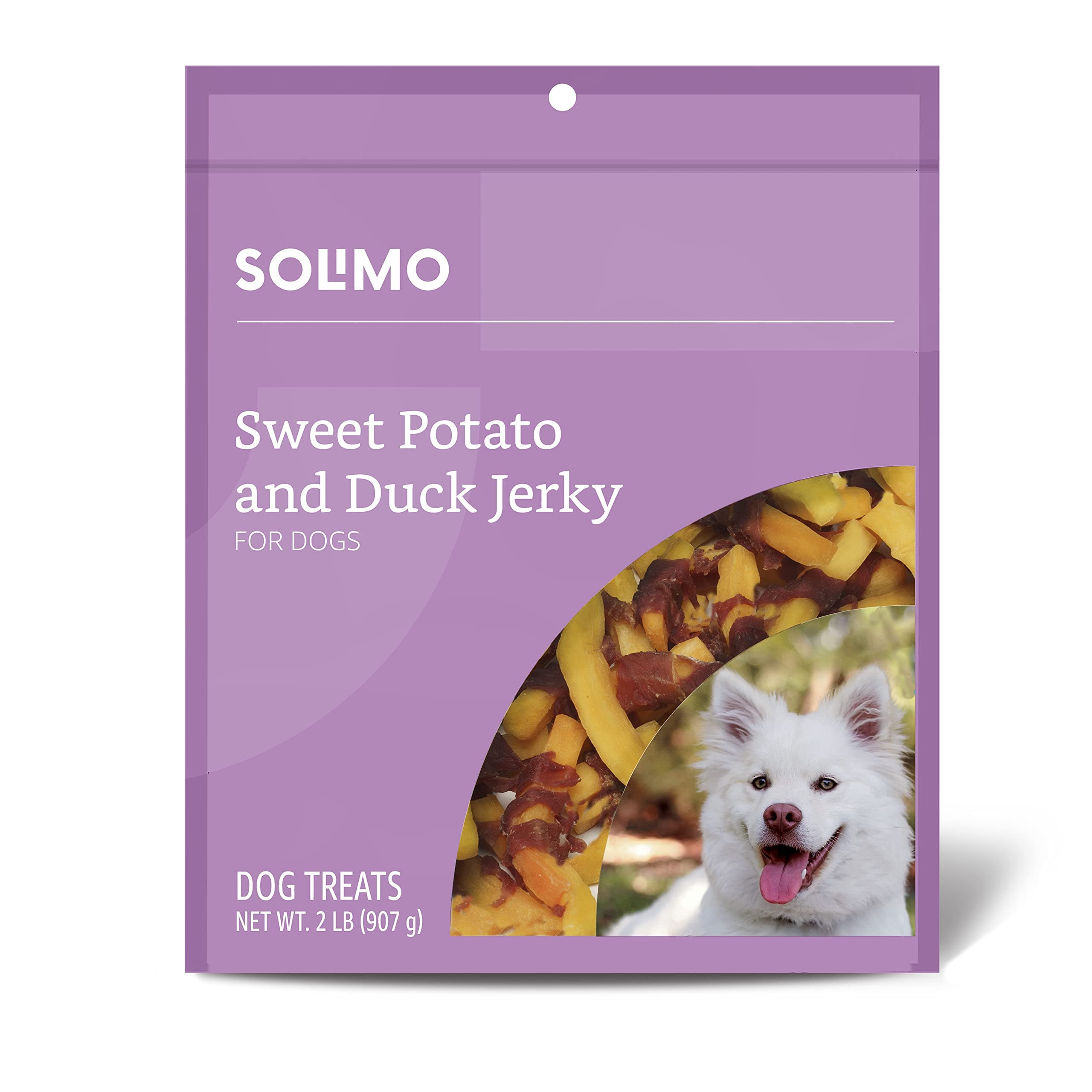 Sweet Potato & Duck Jerky Dog Treats, 2 pounds
