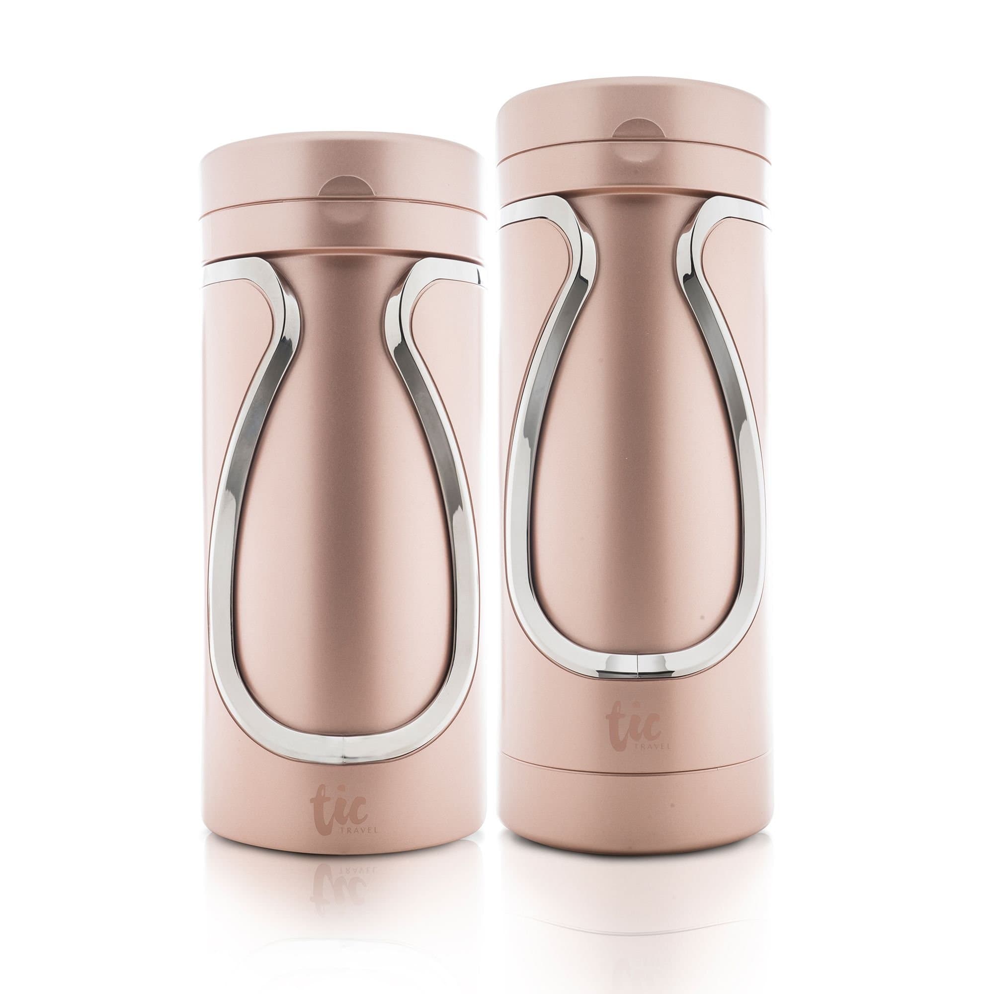 Tic Travel Bottle - Set (Rose Gold)