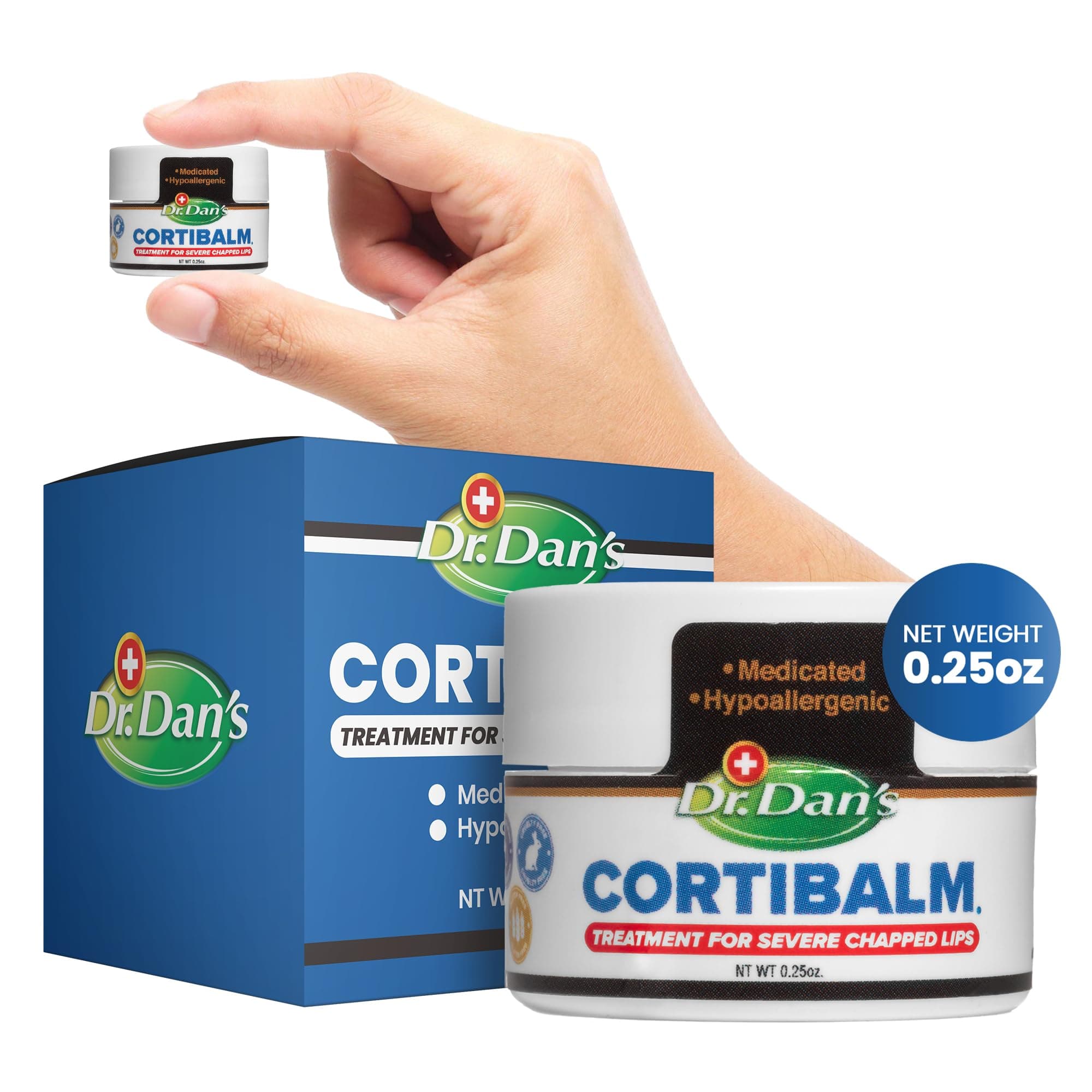 Dr. Dans CortiBalm Lip Balm Jar