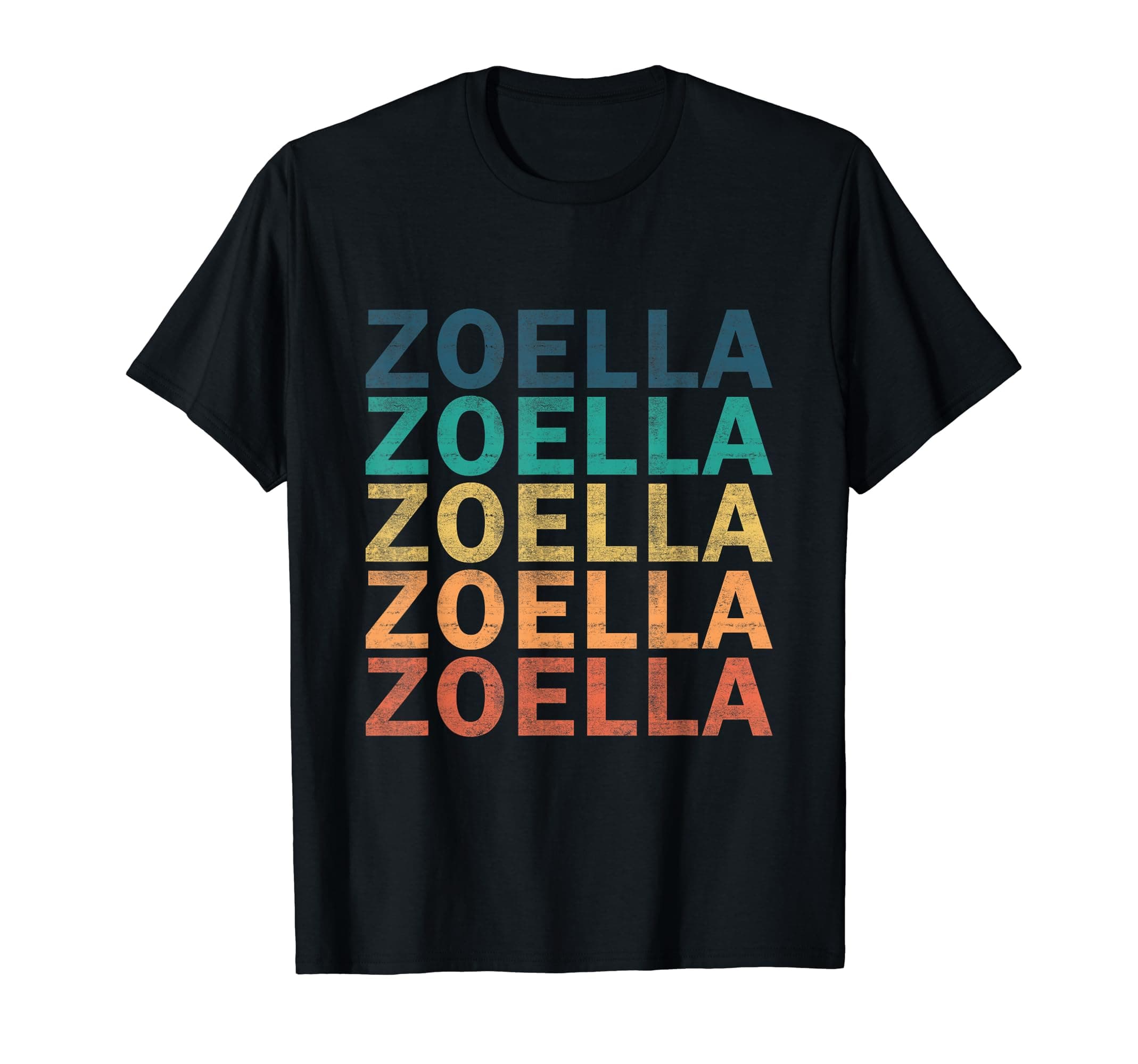 Zoella - Vintage Retro Zoella Name T-Shirt