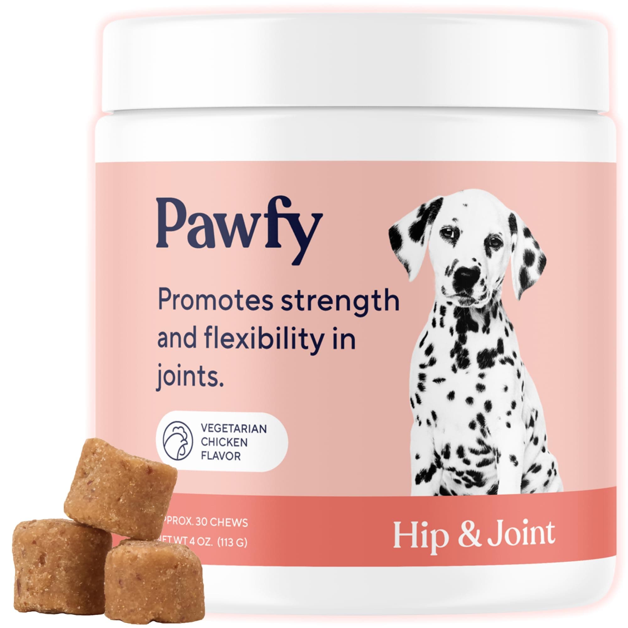 - Pawfy Hip & Joint Supplement for Dogs with MSM & Vitamins | Glucosamine Chondroitin for Small, Medium & Large Breed - Supports Mobility & Bones | Glucosamine for Dogs with Omega 3-30 Chews