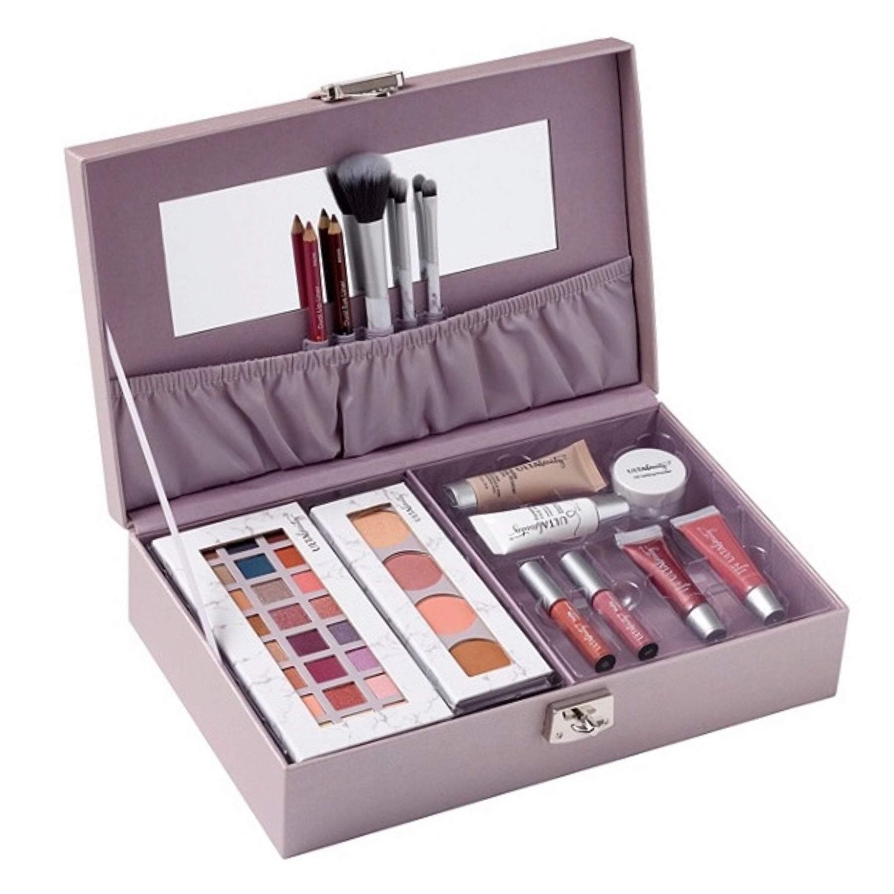 Ulta Beauty Be Beautiful Color Essentials Collection Makeup Skincare Set 40 Piece Kit Lavender