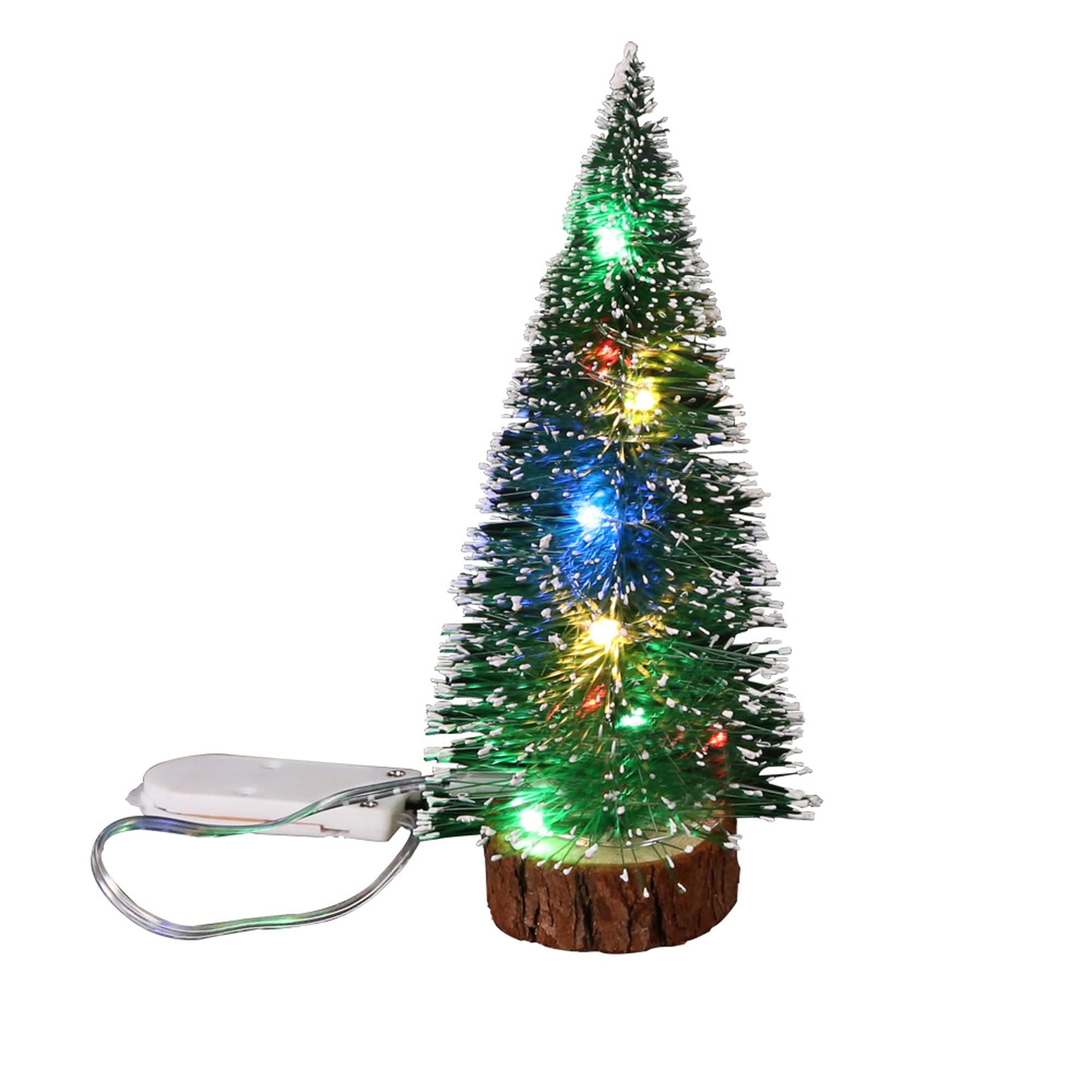Mini Christmas Tree with Light Lamp Perfect for Your Home or Office Decor Warm Color 15cm
