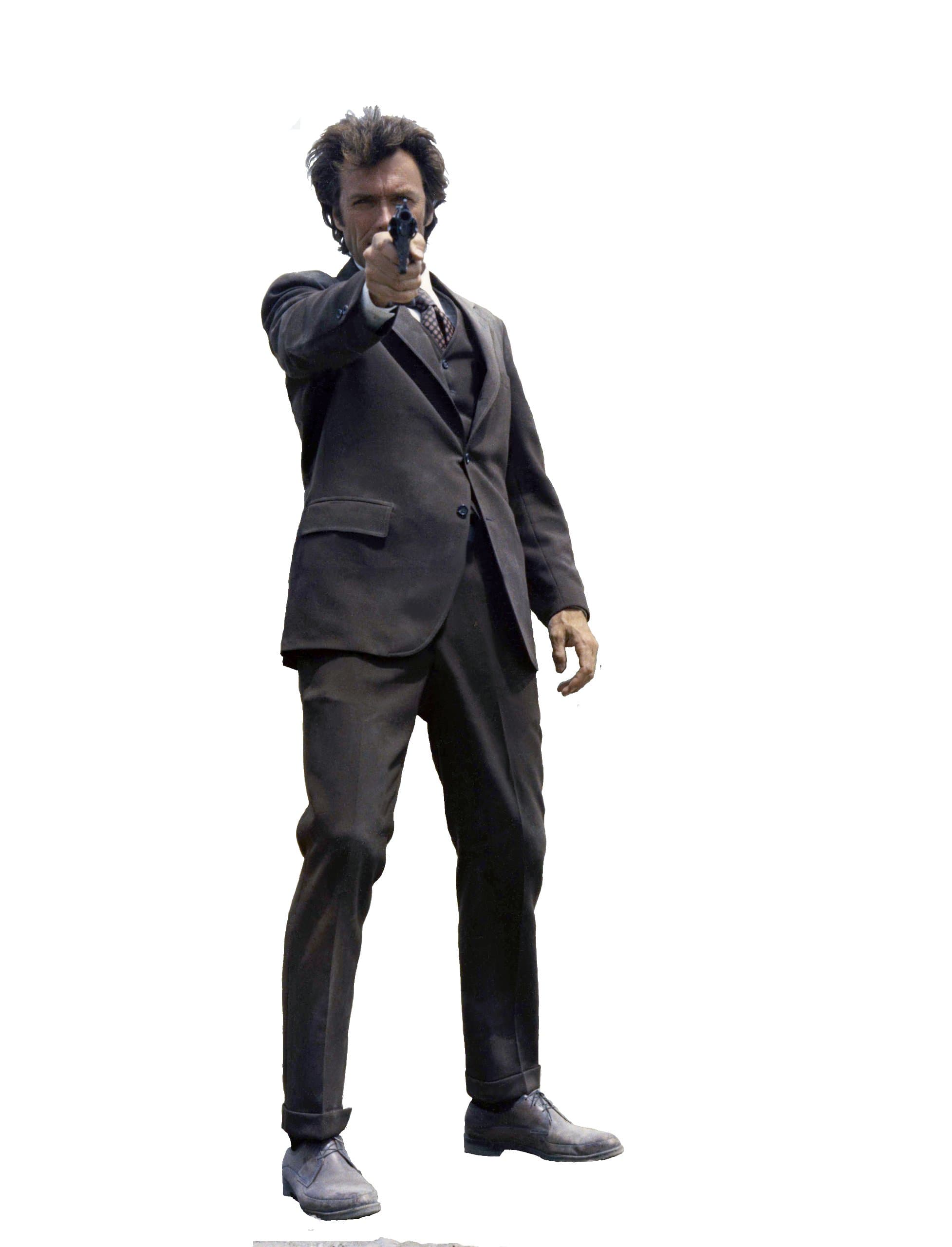 Clint Eastwood Dirty Harry 44 Magnum Force LIFESIZE Cardboard Standup Standee Cutout Poster Figure Display Prop