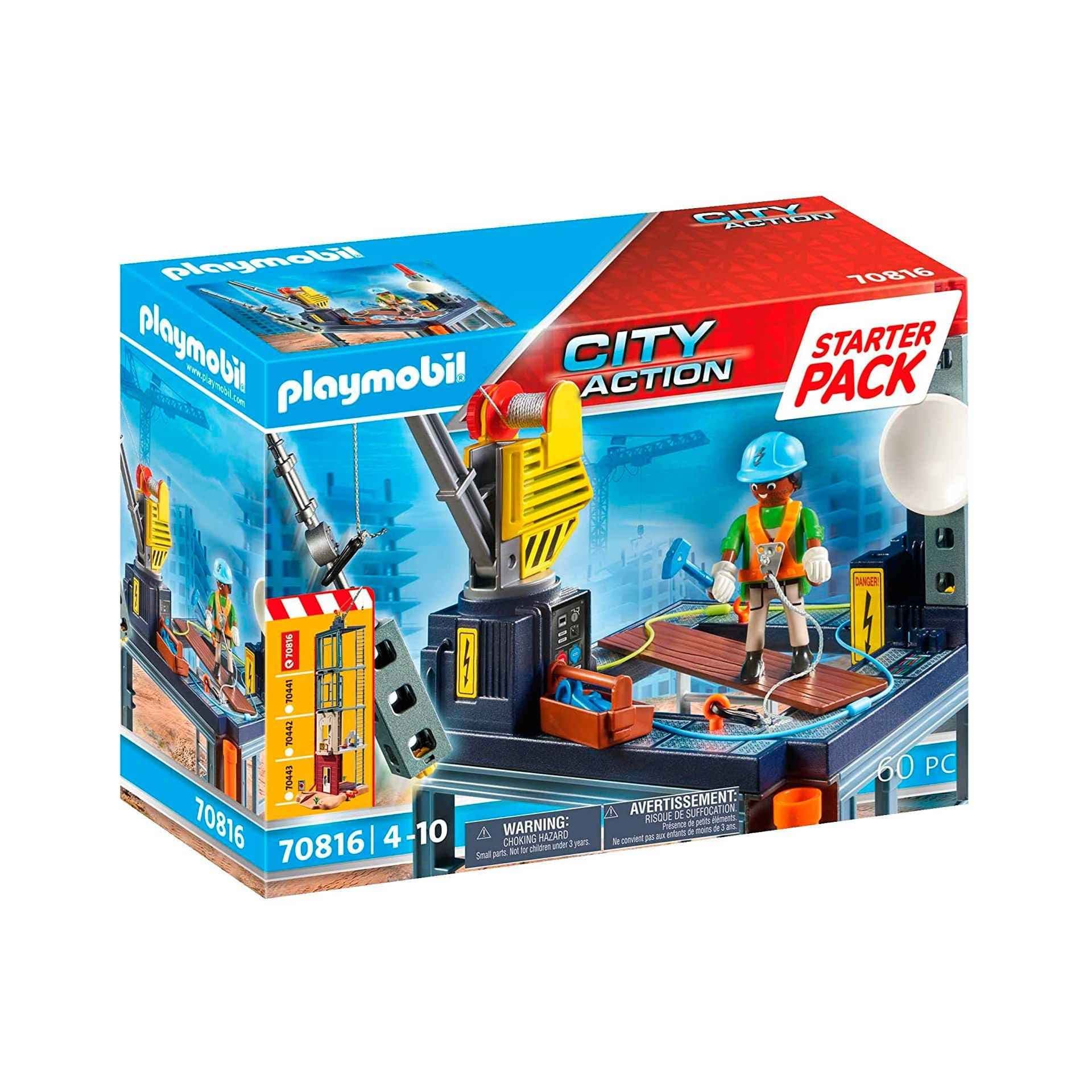 City Action 70816 Starter Pack – Construction Site, Toys for Children Ages 4+