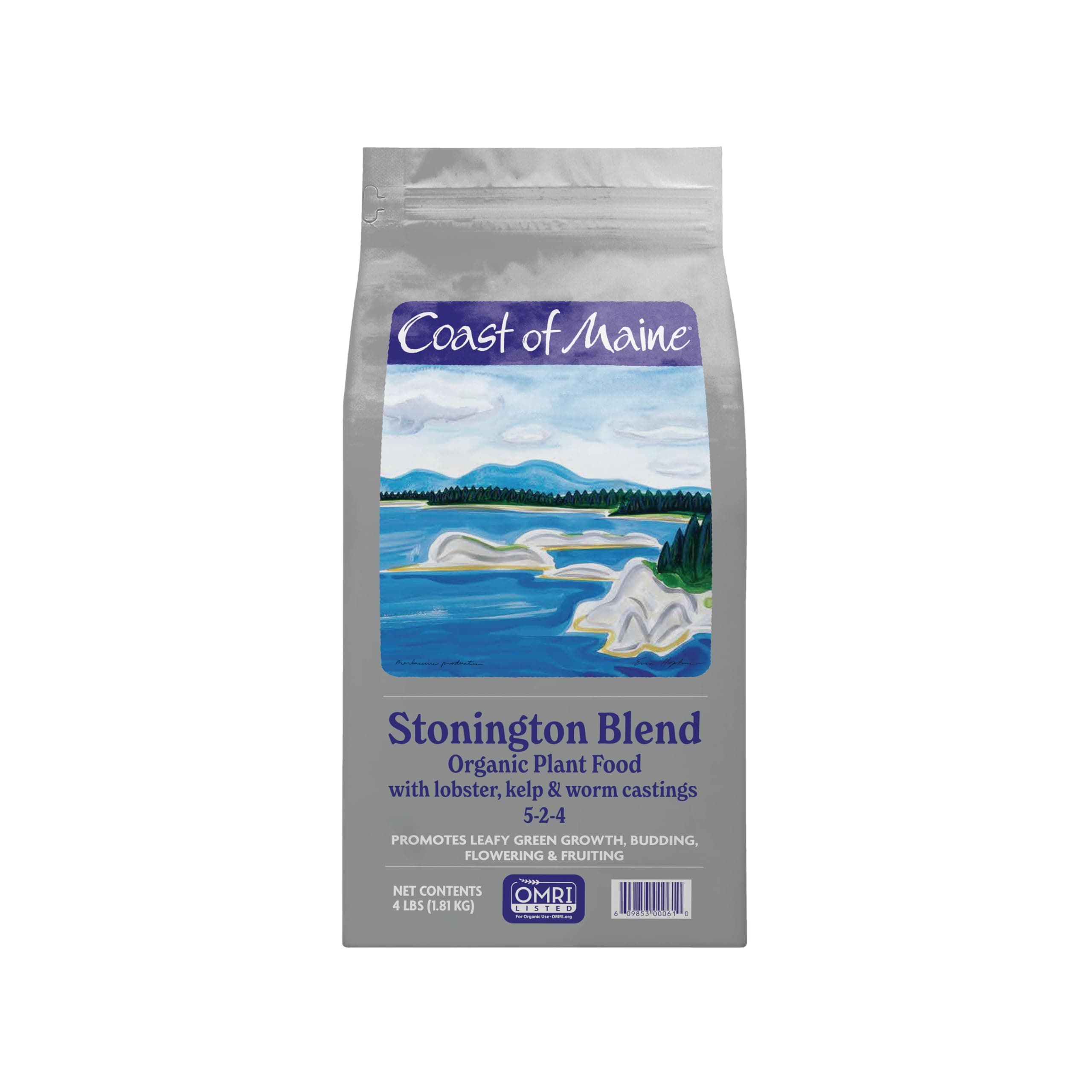 Coast of MaineStonington Lobster & Kelp Plant Food, Organic Granular Fertilizer