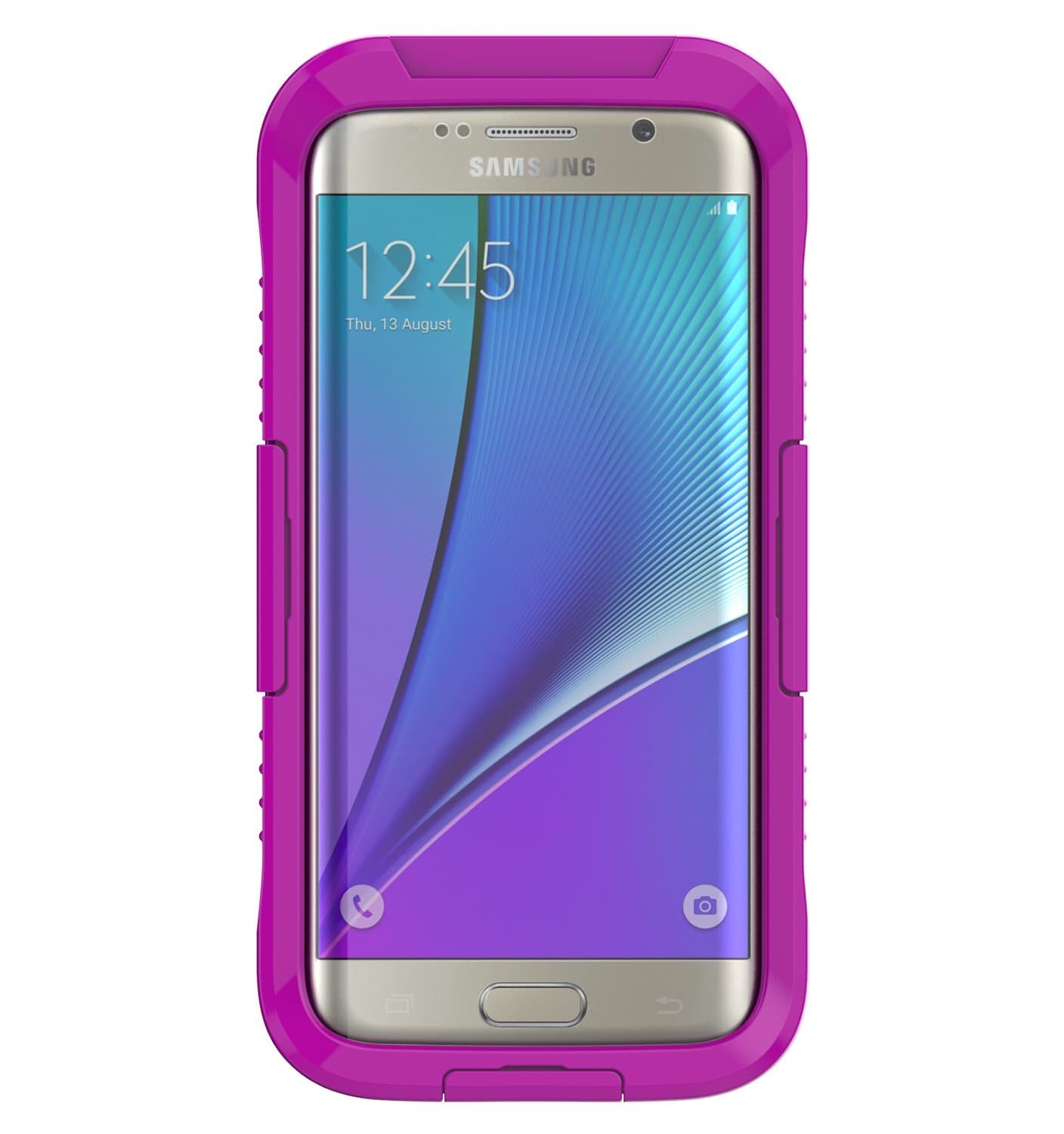 Samsung Galaxy S7 Edge Waterproof Case,Jamesay Shockproof Dirtproof Snowproof Swimming Diving IP-68 Underwater Full Body Heavy Duty Protective Cover for Samsung Galaxy S7 Edge (Purple)