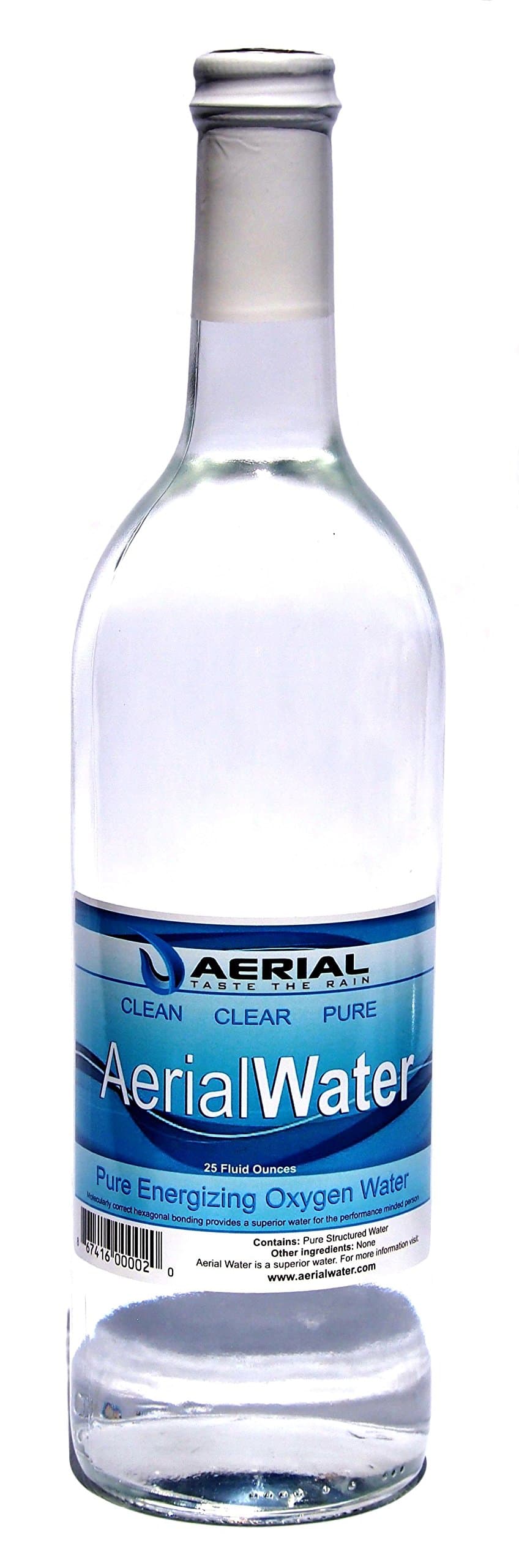 Aerial Water - Truly Structured Water 25oz Glass Bottle