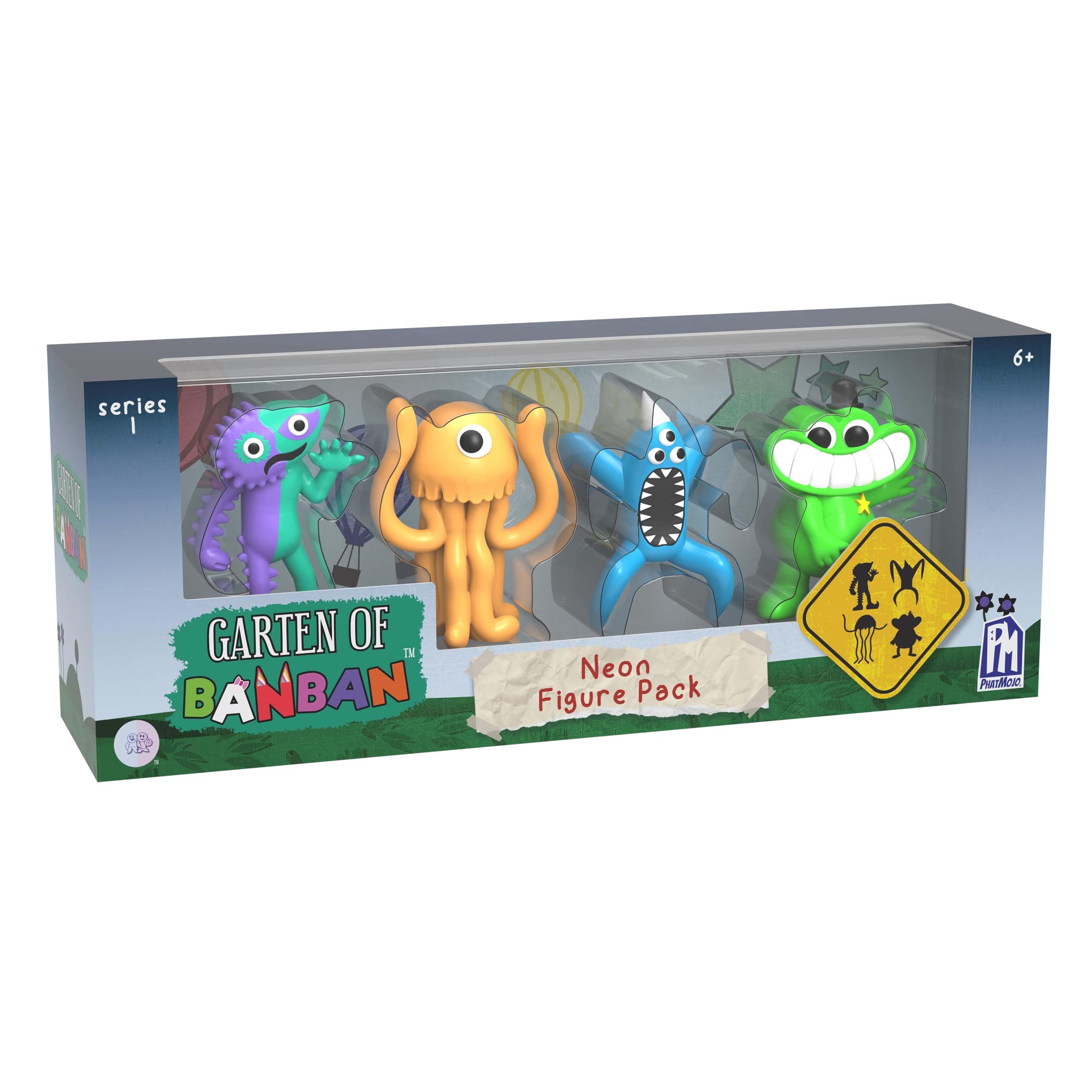 Neon Minifigure 4-Pack (Series 1)
