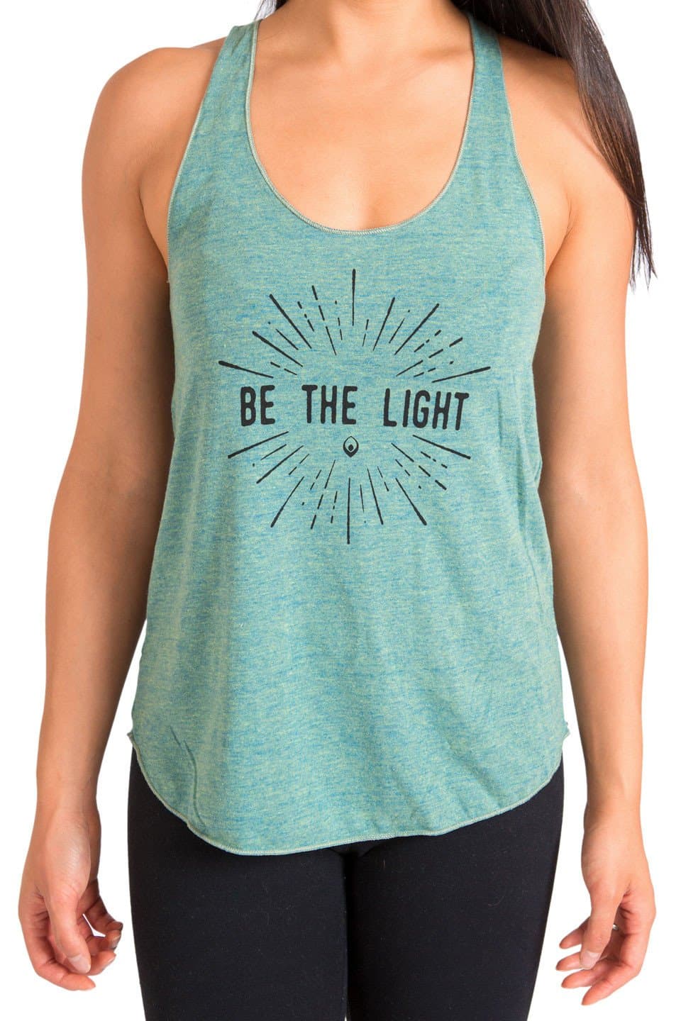 Inner Fire - Be The Light - Lemon - Women's Yoga Tank - Medium